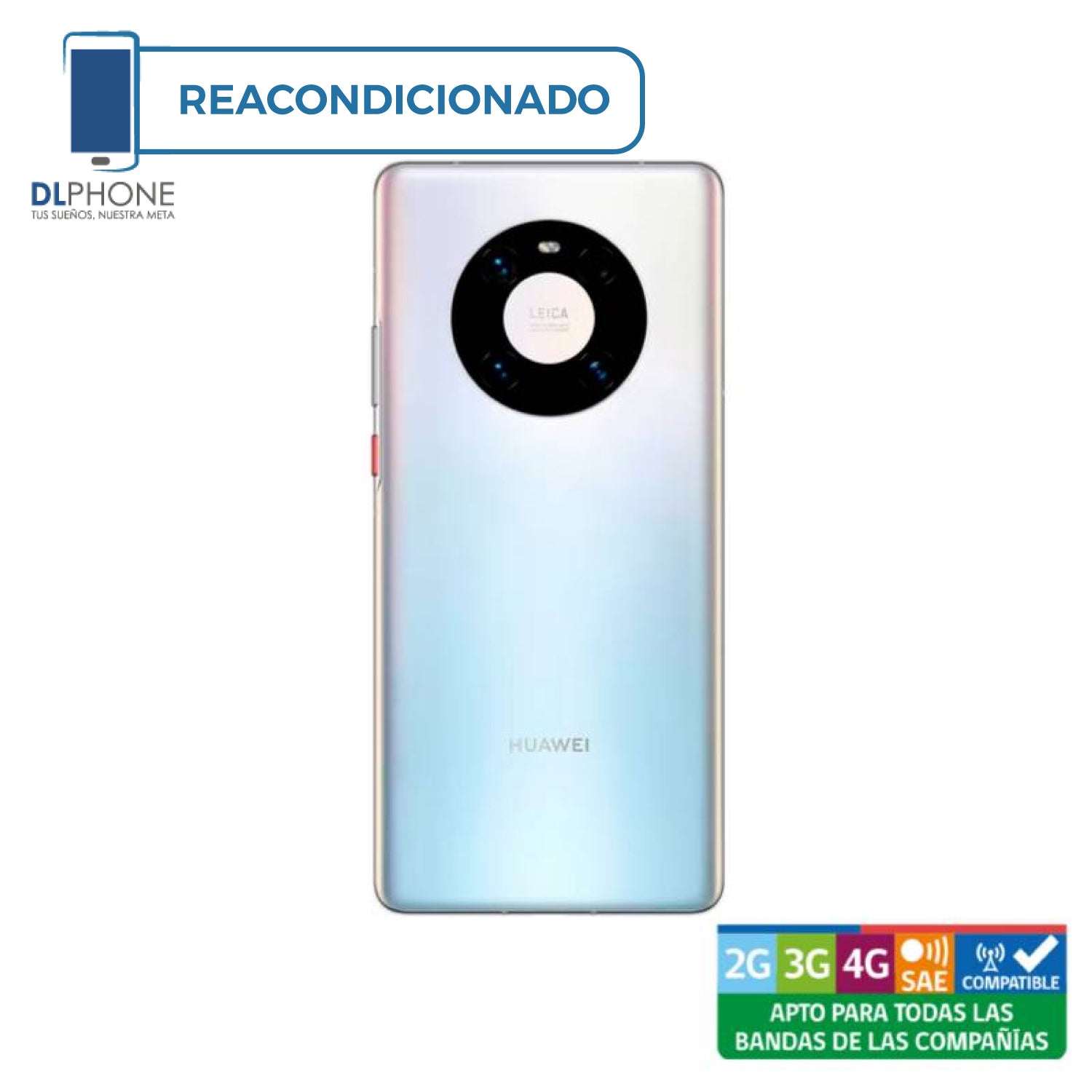 Huawei Mate 40 Pro 256GB Plata Reacondicionado