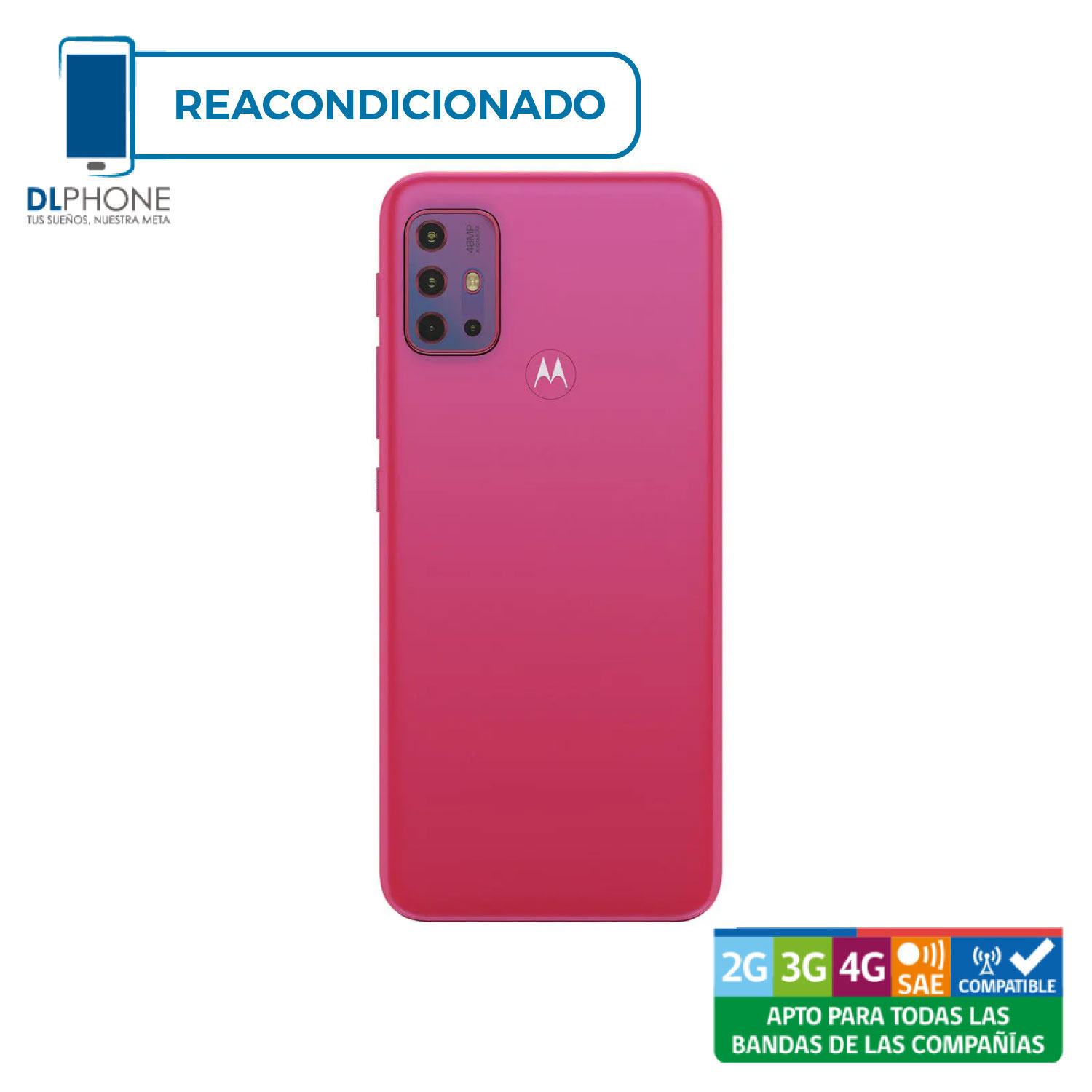 Motorola G20 128GB Rosado Reacondicionado