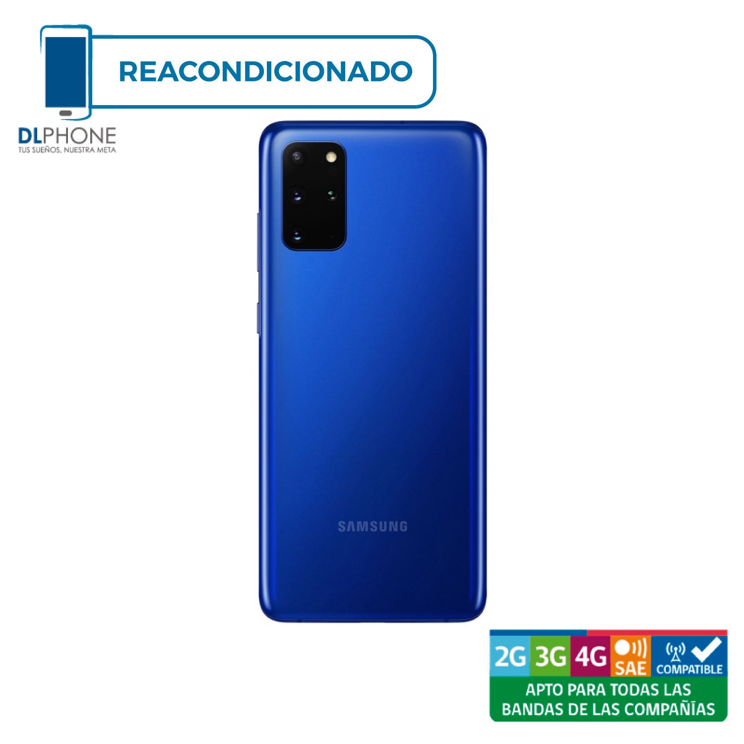 Samsung Galaxy S20 Plus 256GB Azul Reacondicionado