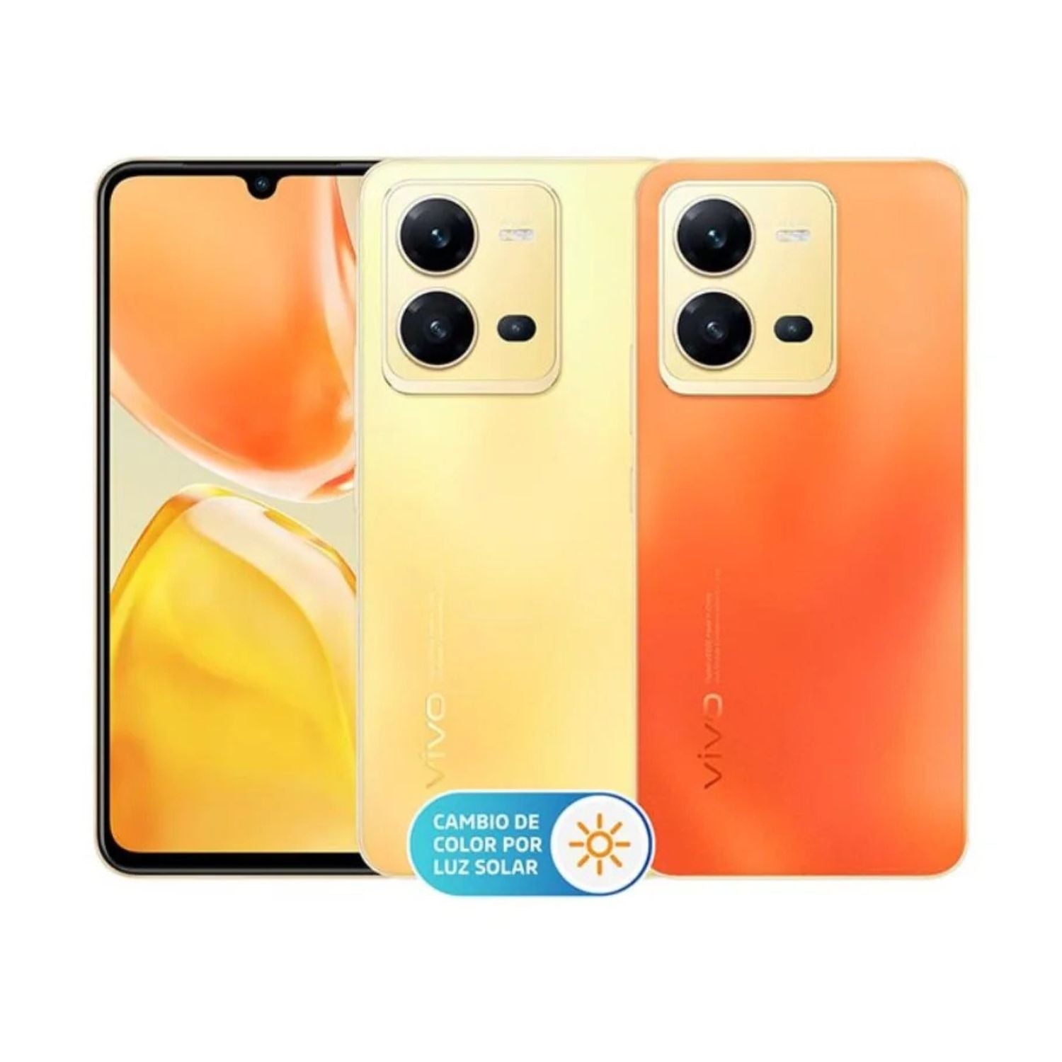 Vivo V25 128GB Sunrise Gold Reacondicionado
