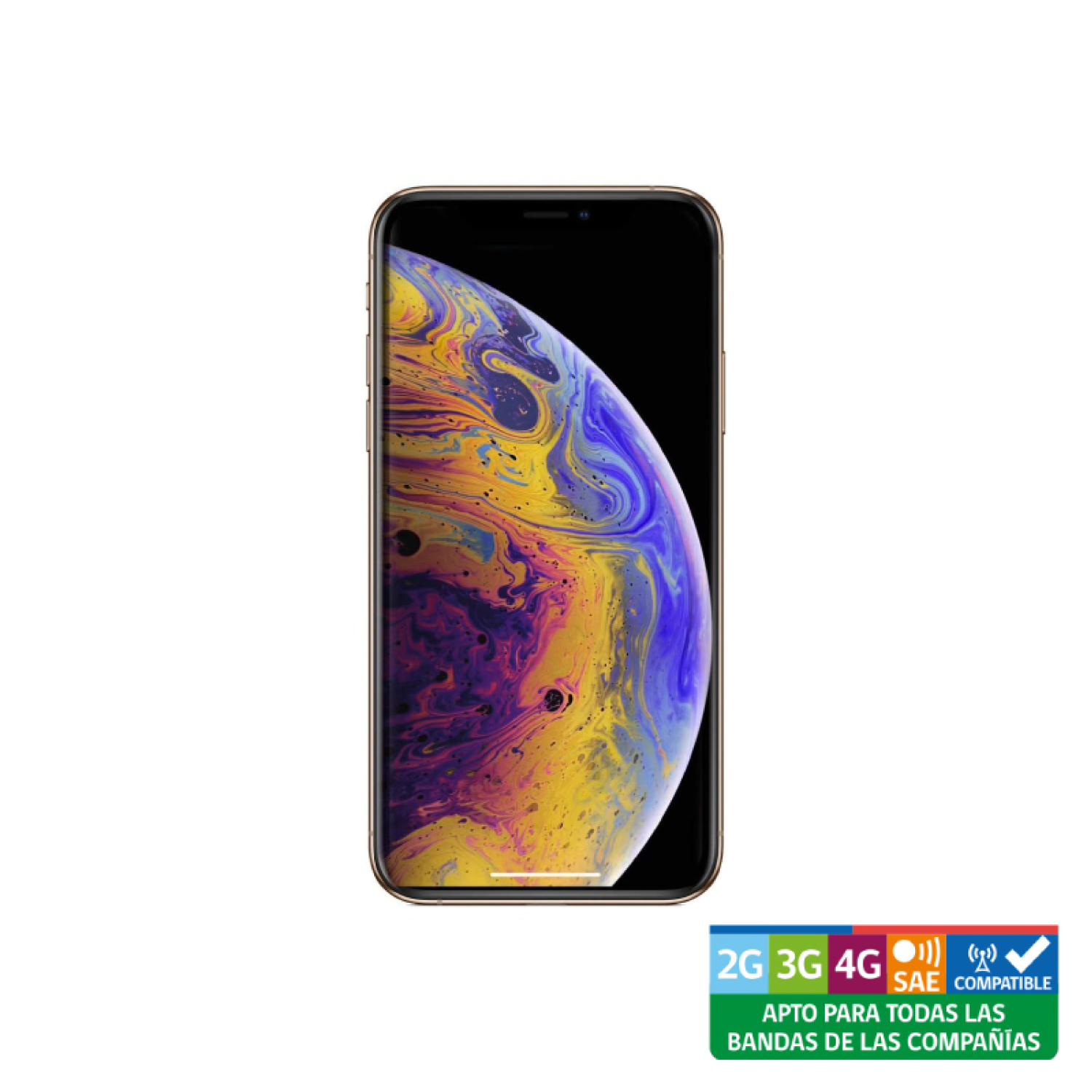 iPhone Xs Max 64GB Dorado Reacondicionado