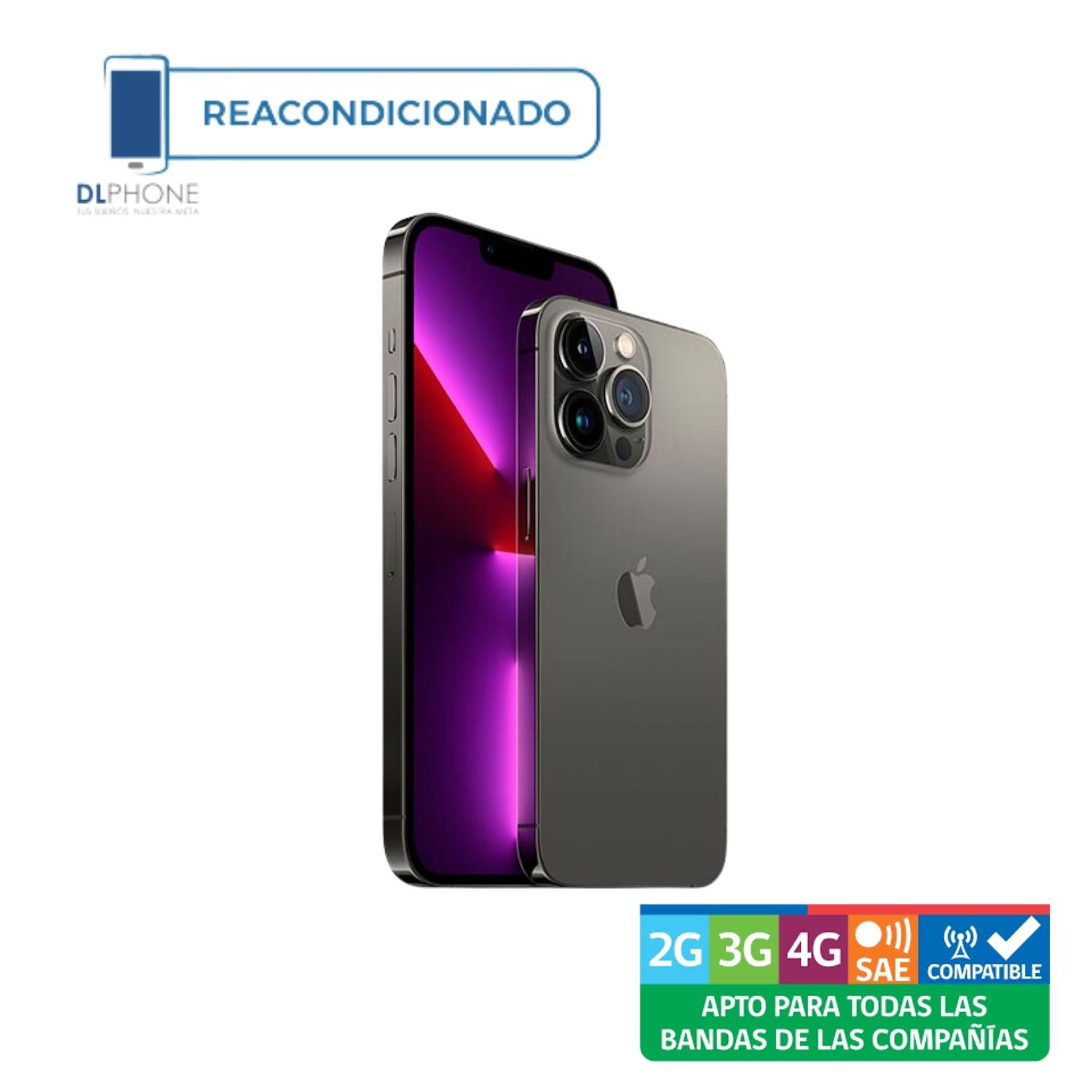 iPhone 13 Pro Max 128GB Negro Reacondicionado