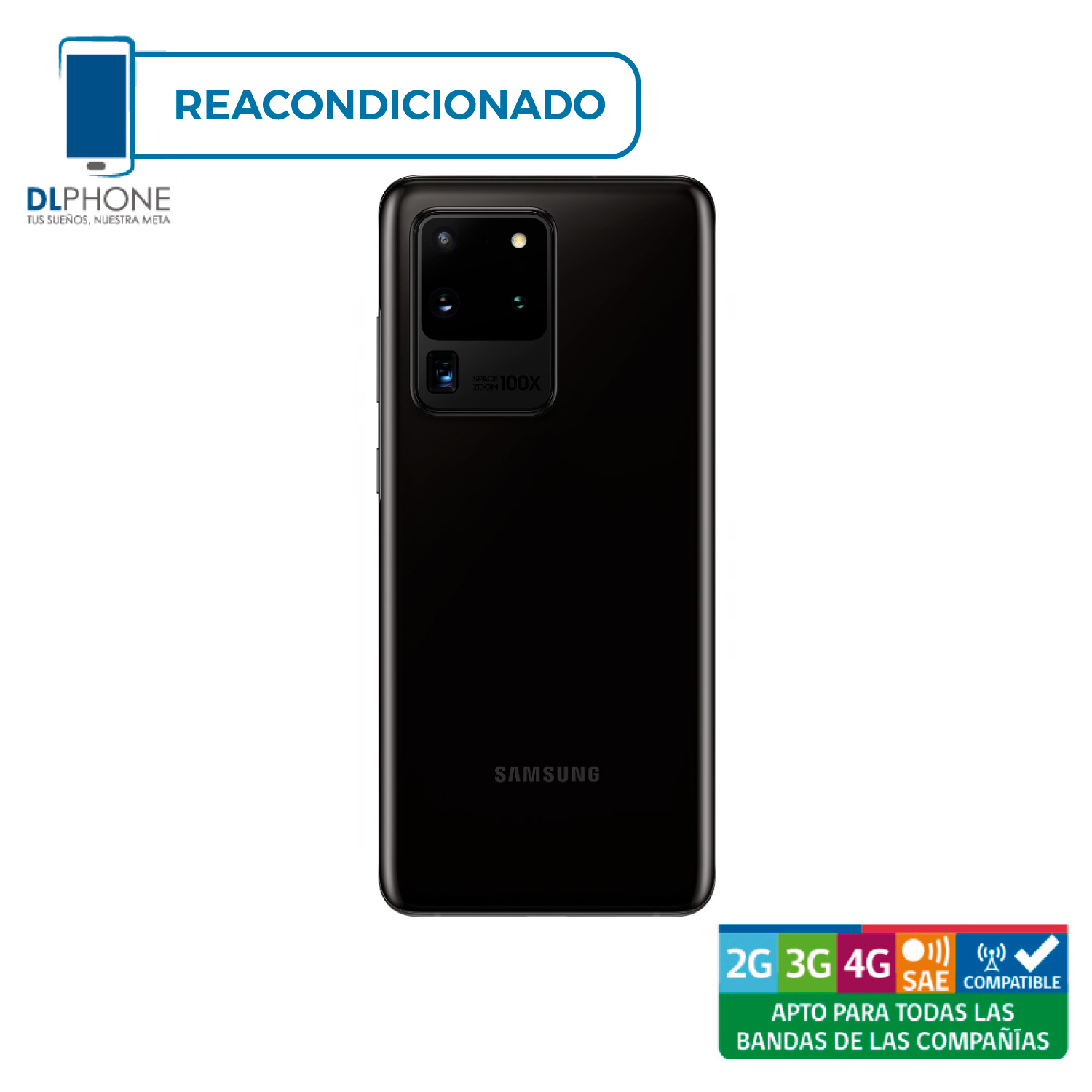 Samsung Galaxy S20 Ultra 128GB Negro Reacondicionado