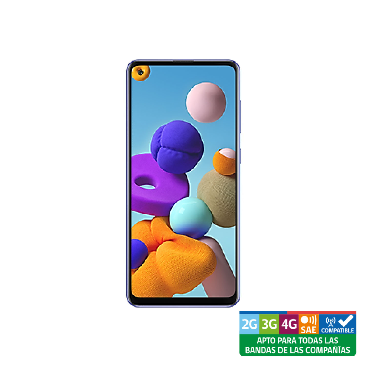 Samsung A 21S 64GB Azul Reacondicionado