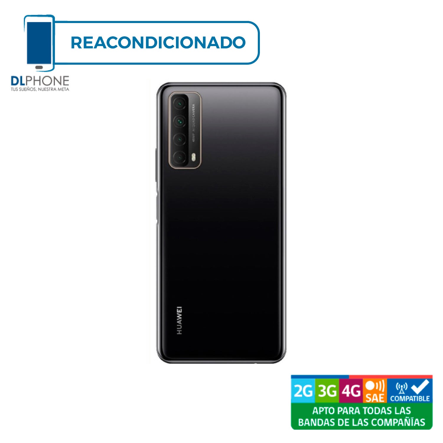 Huawei Y7a 128GB Negro Reacondicionado