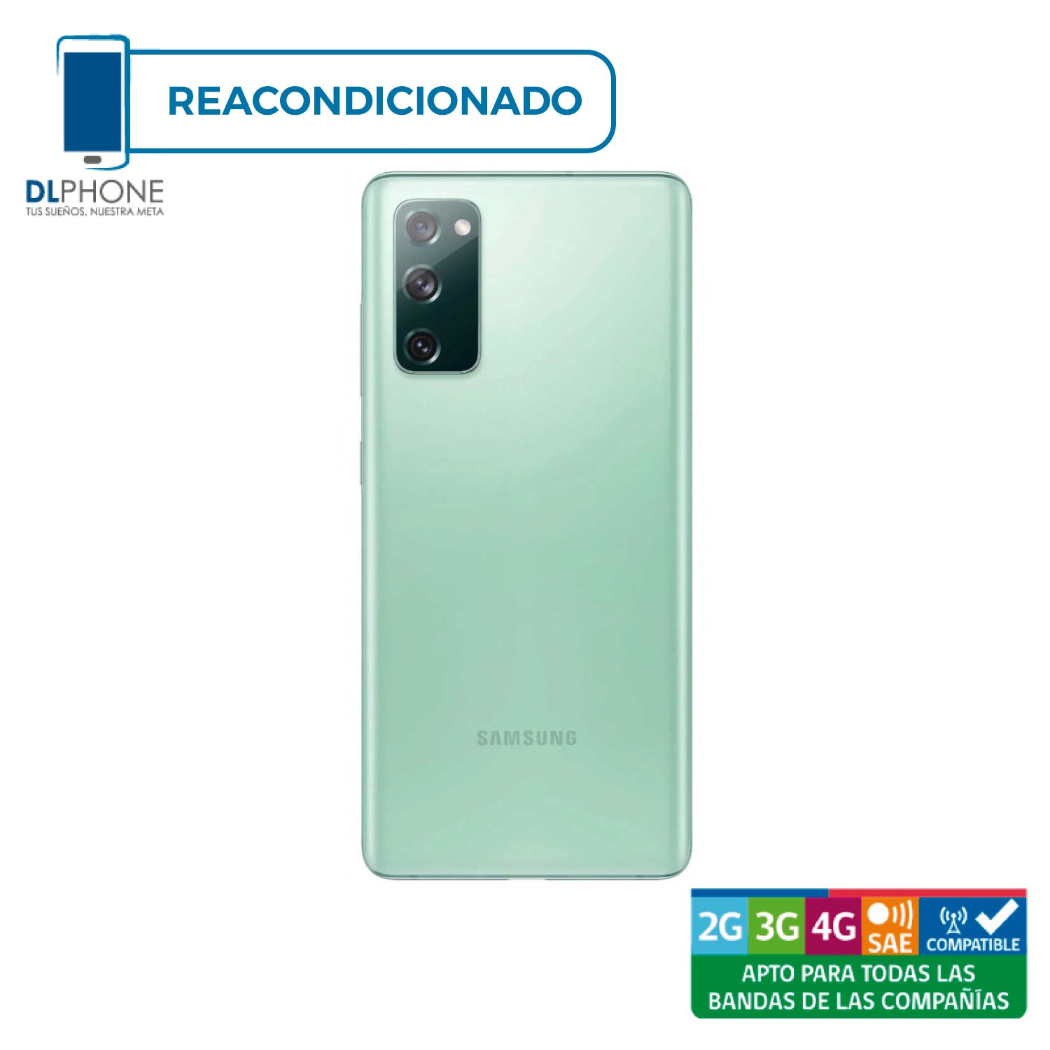 Samsung Galaxy S20 Fe 256GB Verde Reacondicionado