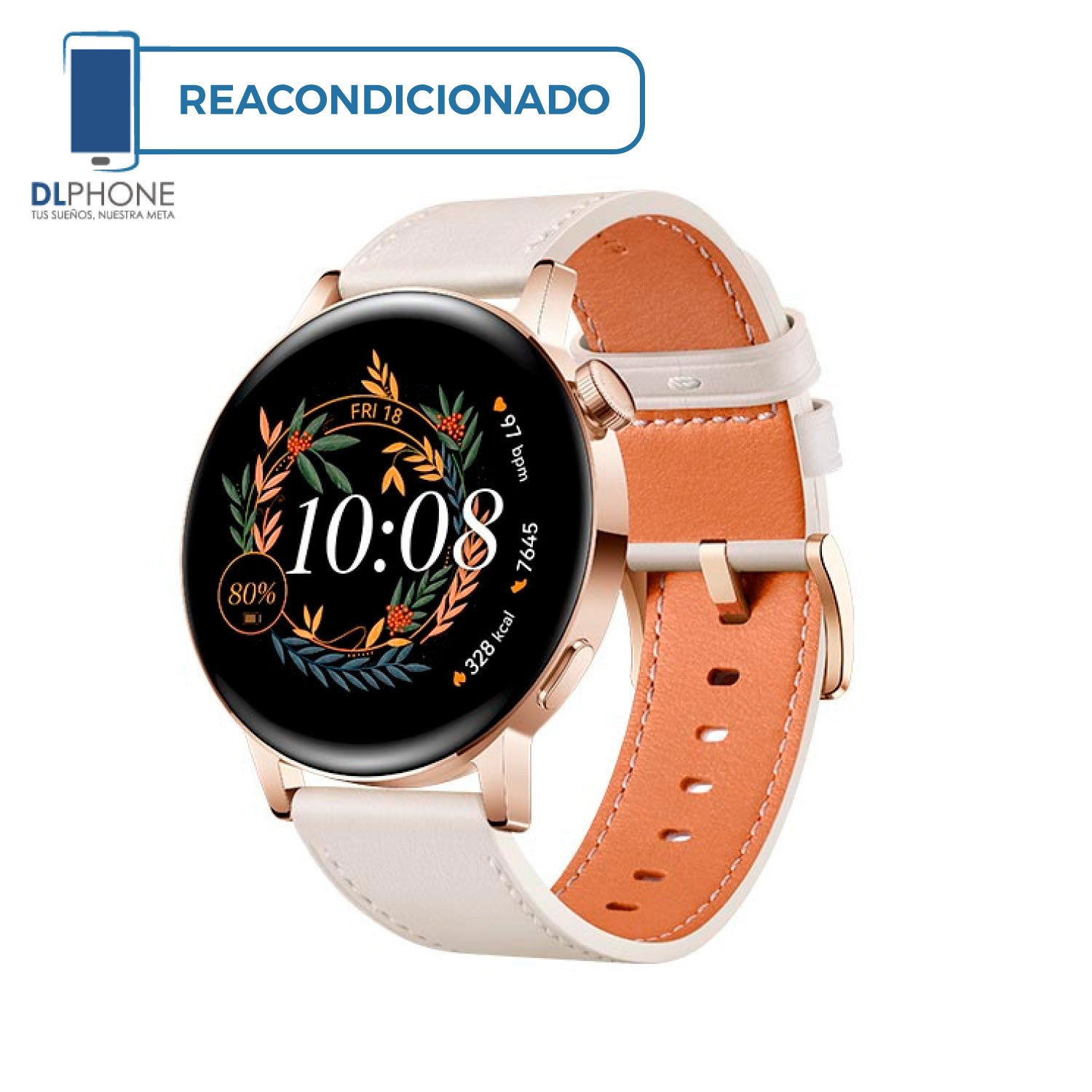 Huawei Watch GT3 42MM Blanco Reacondicionado