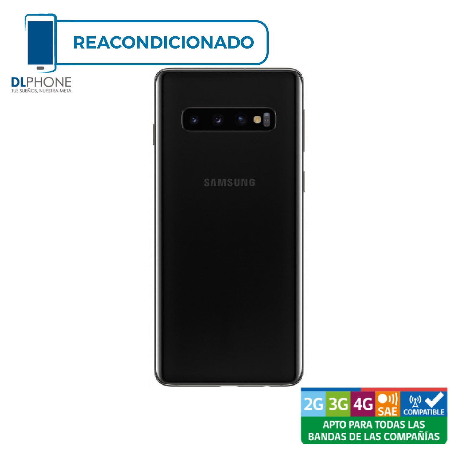 Samsung Galaxy S10 Plus 512GB Negro Reacondicionado
