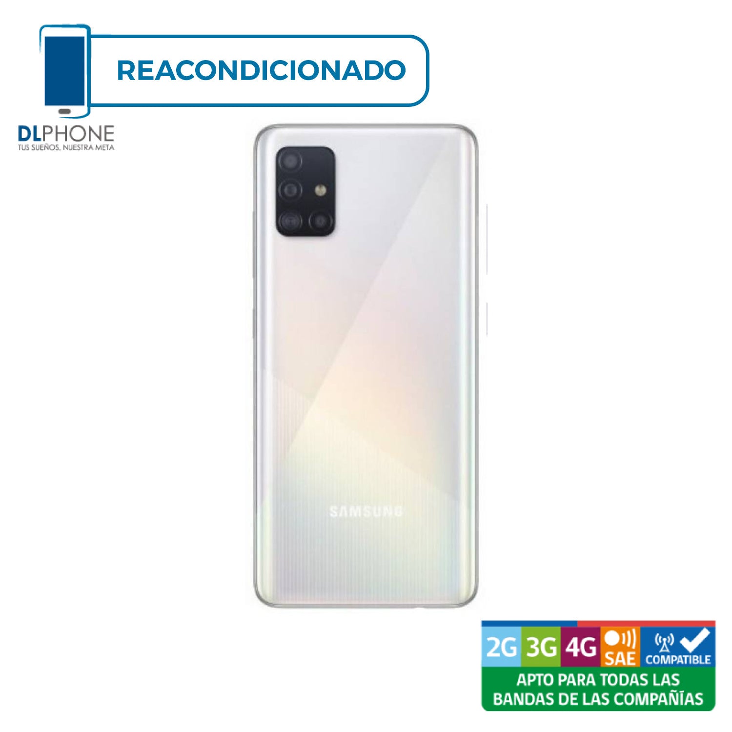 Samsung Galaxy A51 128GB Blanco Reacondicionado