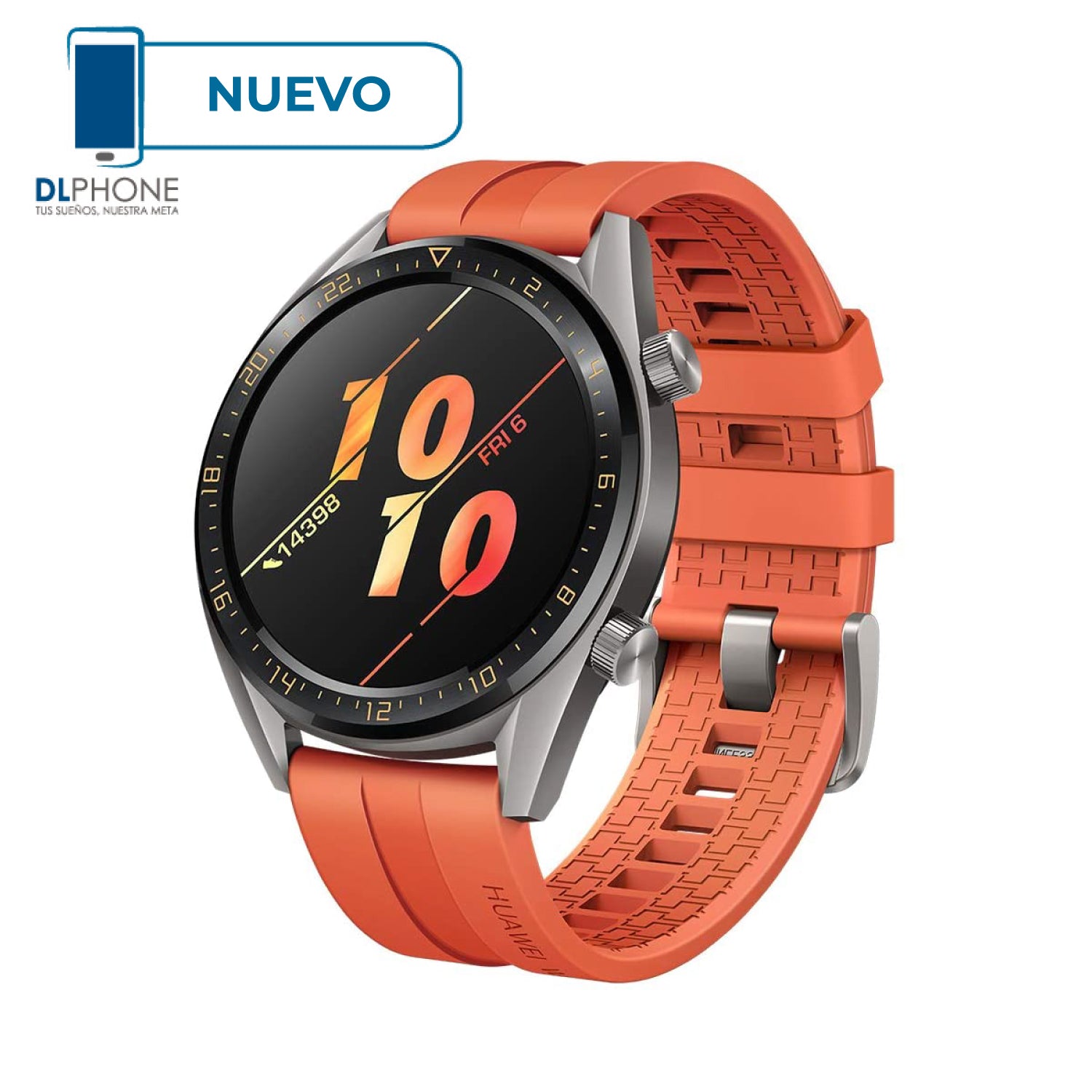 Huawei Watch GT 46mm Naranja Reacondicionado