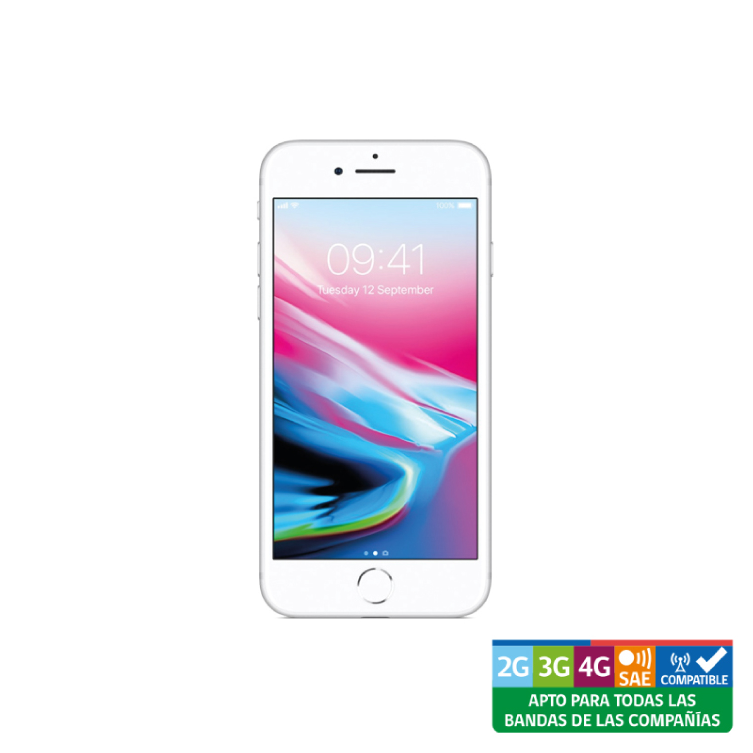 iPhone 8 256GB Blanco Reacondicionado