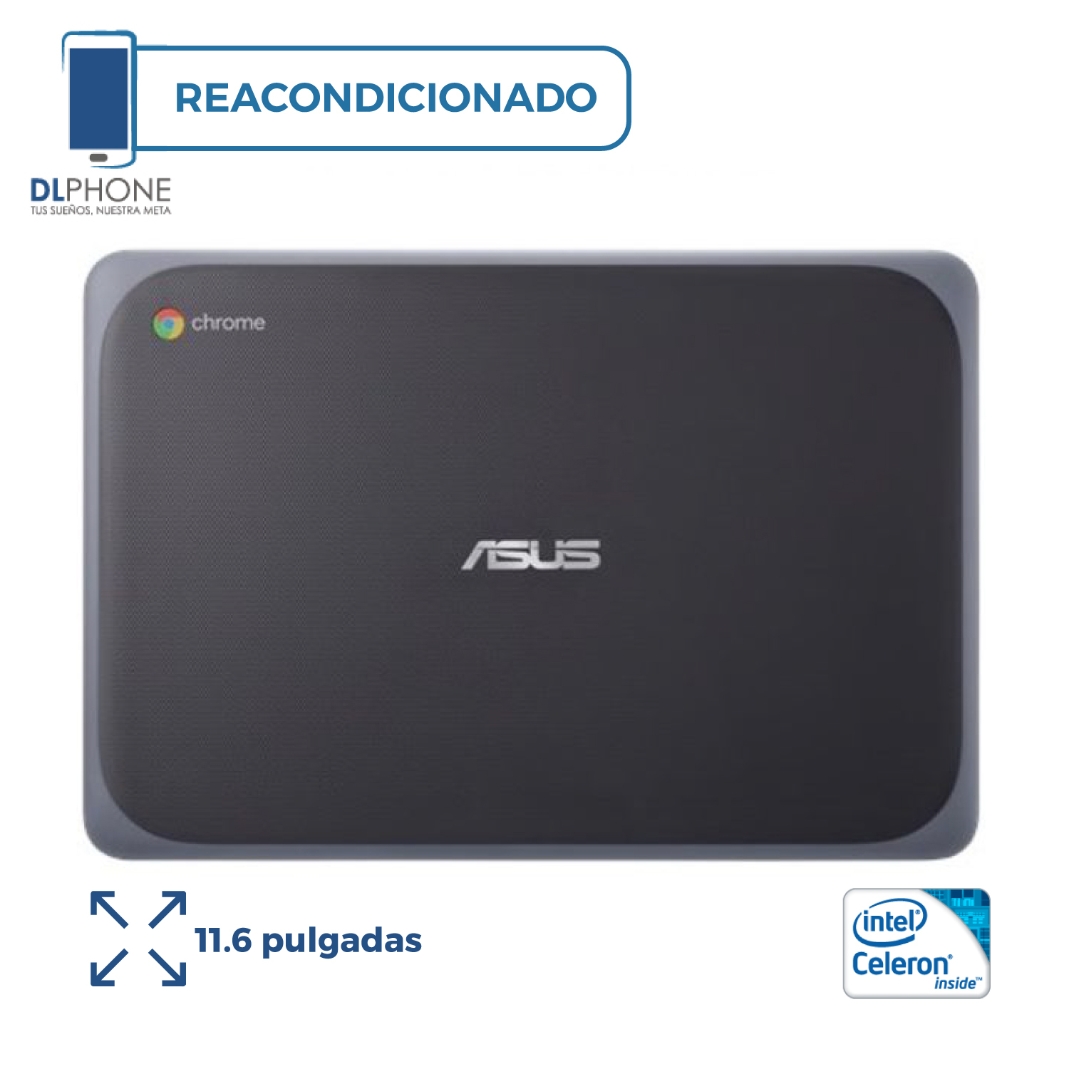 Asus Chromebook C202S Negro Reacondicionado