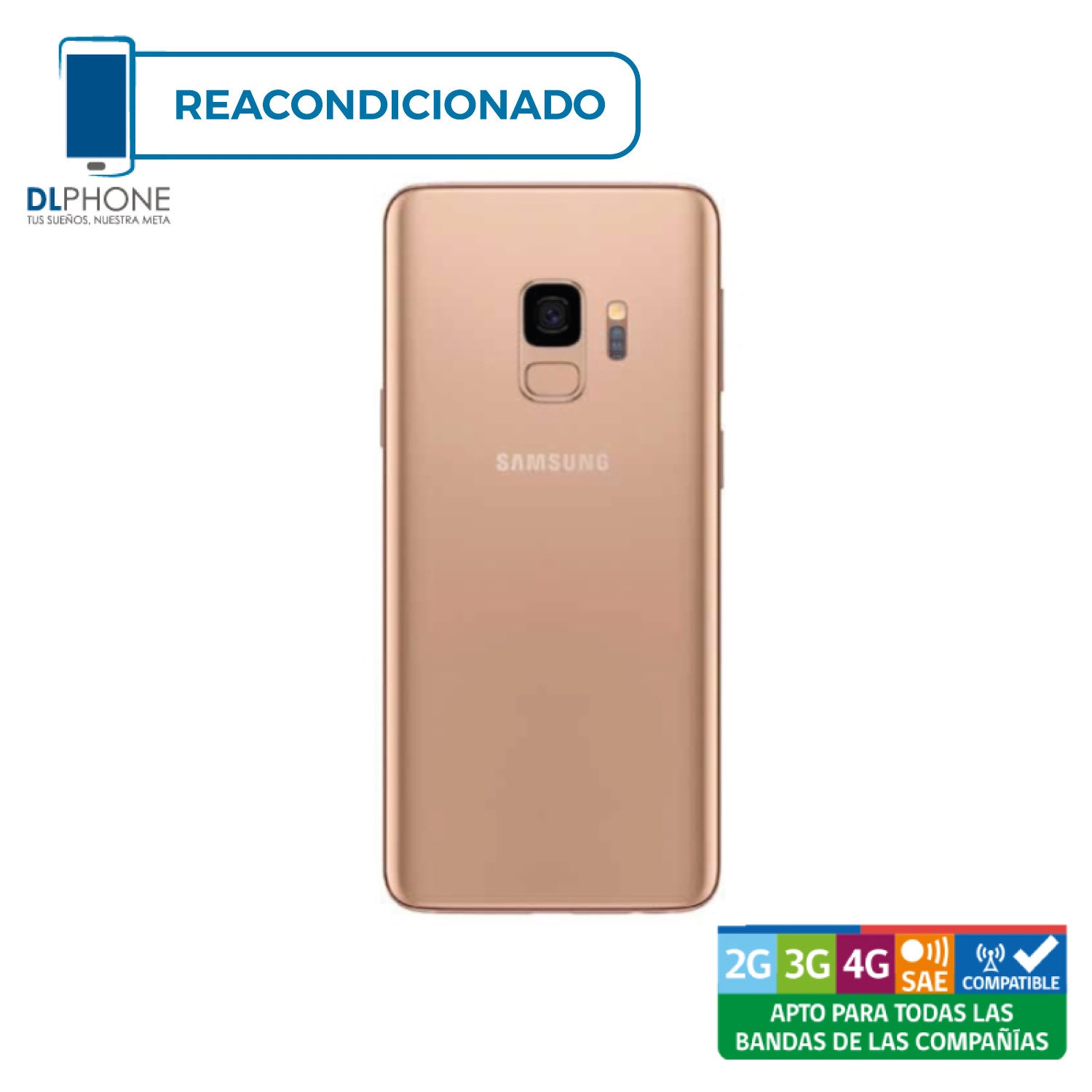 Samsung Galaxy S9 64GB Dorado Reacondicionado