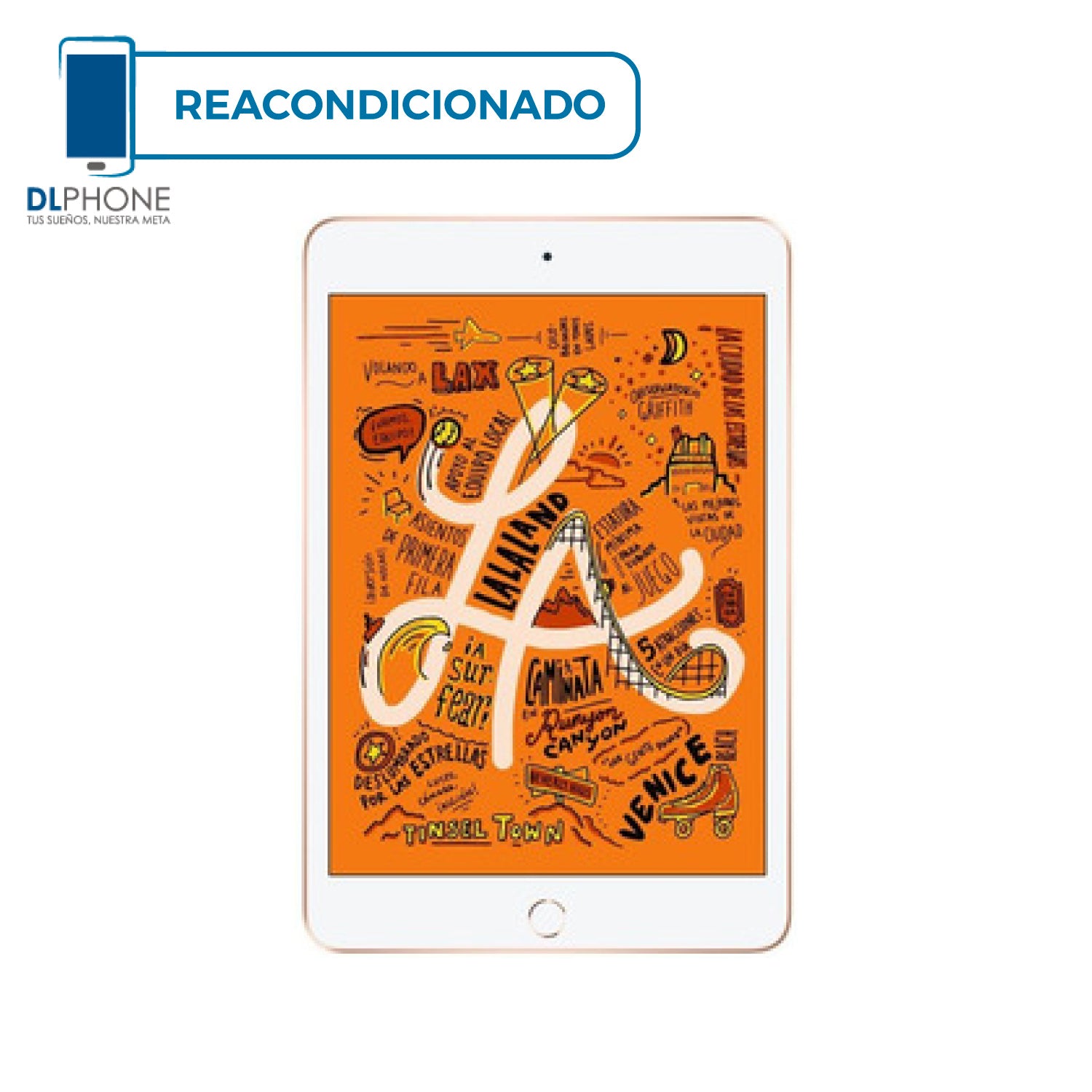 iPad Mini 5 64GB Dorado Reacondicionado