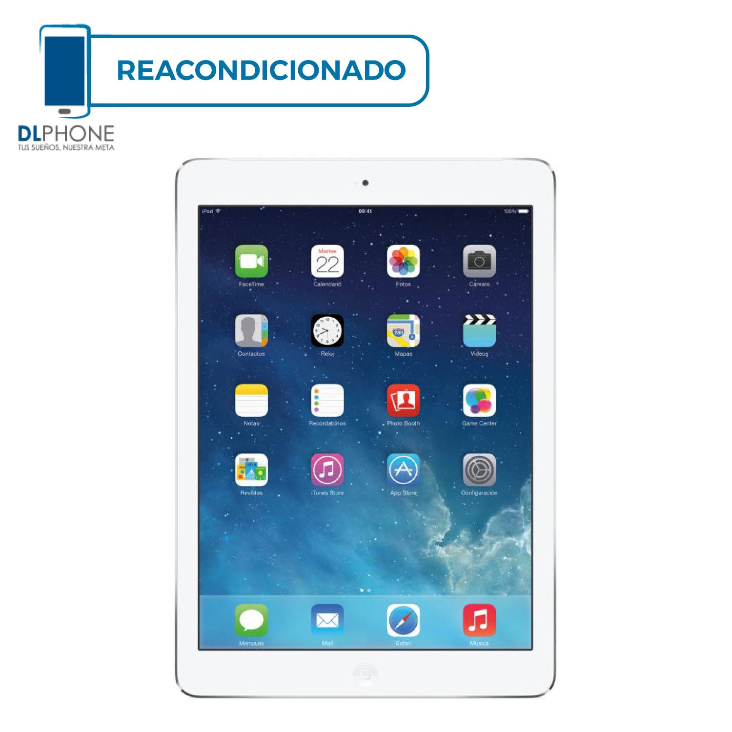 iPad Mini 2 64GB Plata Reacondicionado