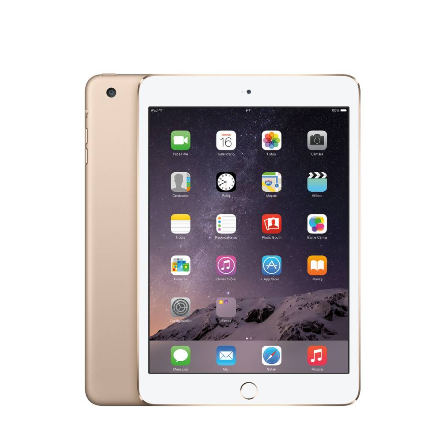 iPad Mini 3 64GB Dorado Reacondicionado