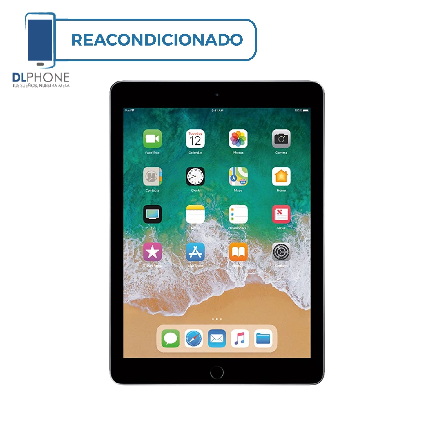 iPad 6th Gen 32GB Negro Reacondicionado