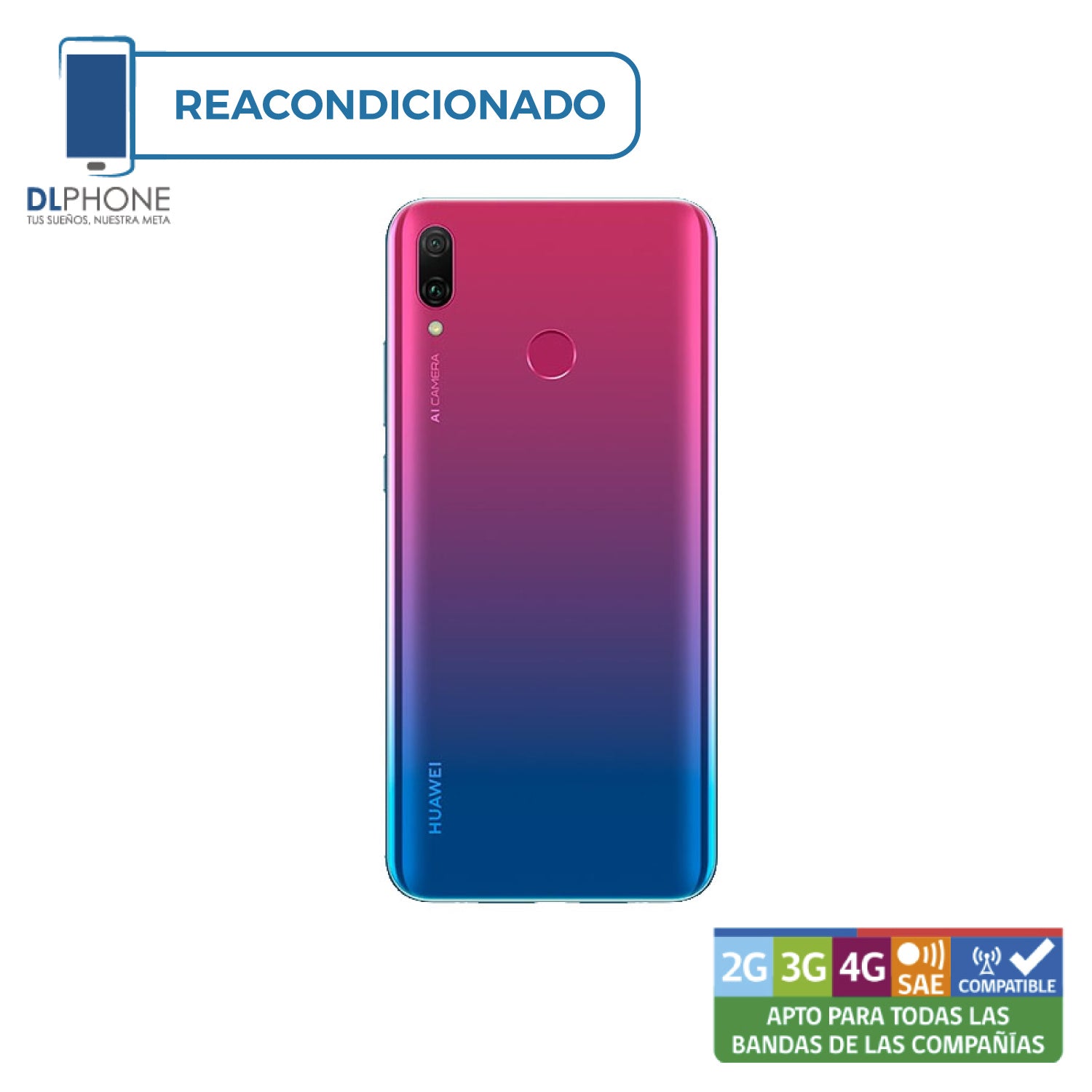 Huawei Y9 2019 64GB Violeta Reacondicionado