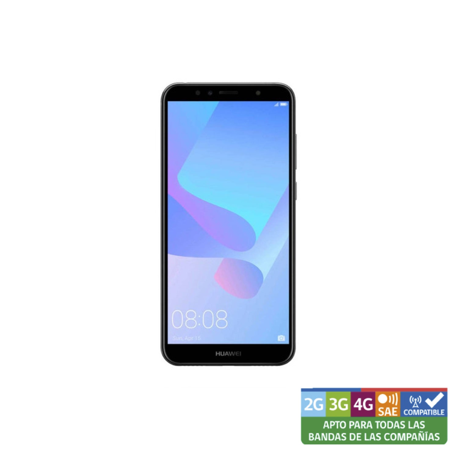 Huawei Y6 (2018) 16GB Negro Reacondicionado