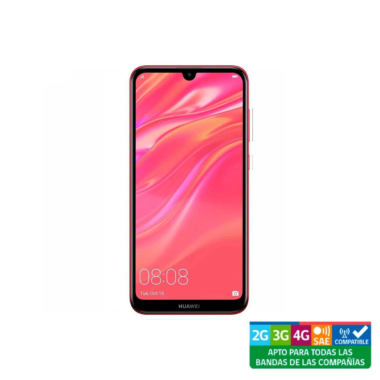 Huawei Y7 2019 32GB Rojo Reacondicionado