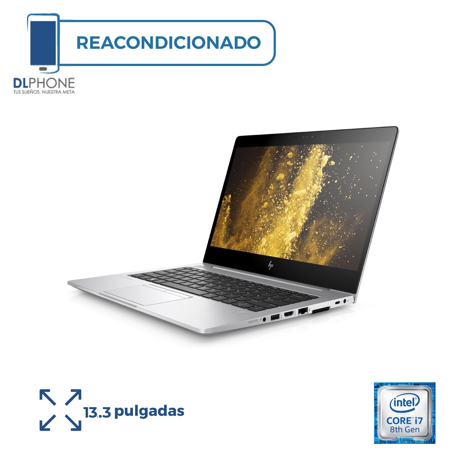 HP EliteBook 830 G5 Intel Core i7 8th 256GB Reacondicionado