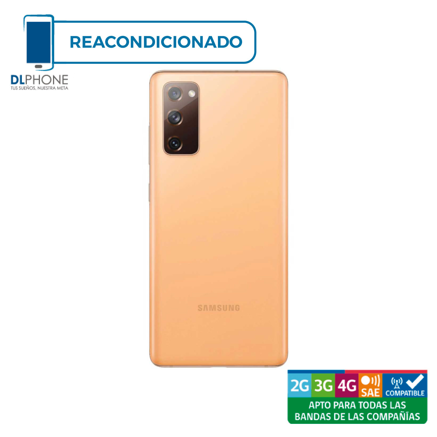 Samsung Galaxy S20 FE 128GB Naranja Reacondicionado