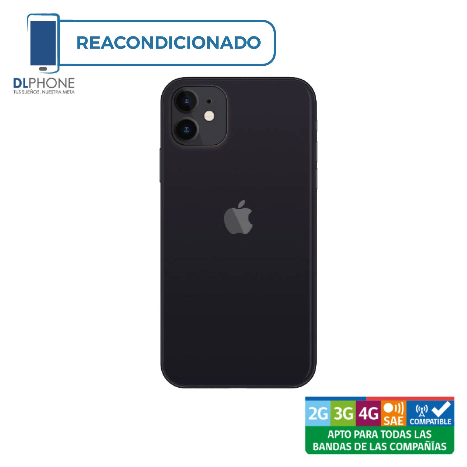 iPhone 12 128GB Negro Reacondicionado