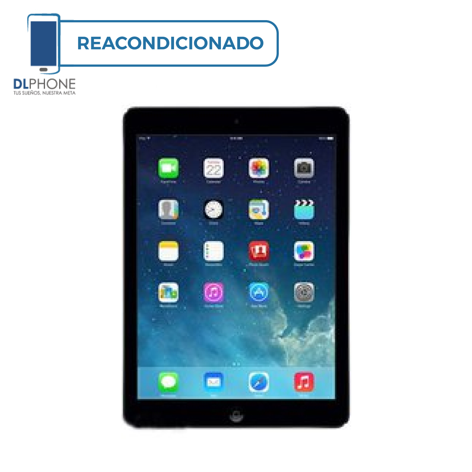 iPad Mini 3 64GB Negro Reacondicionado – DLphone Chile