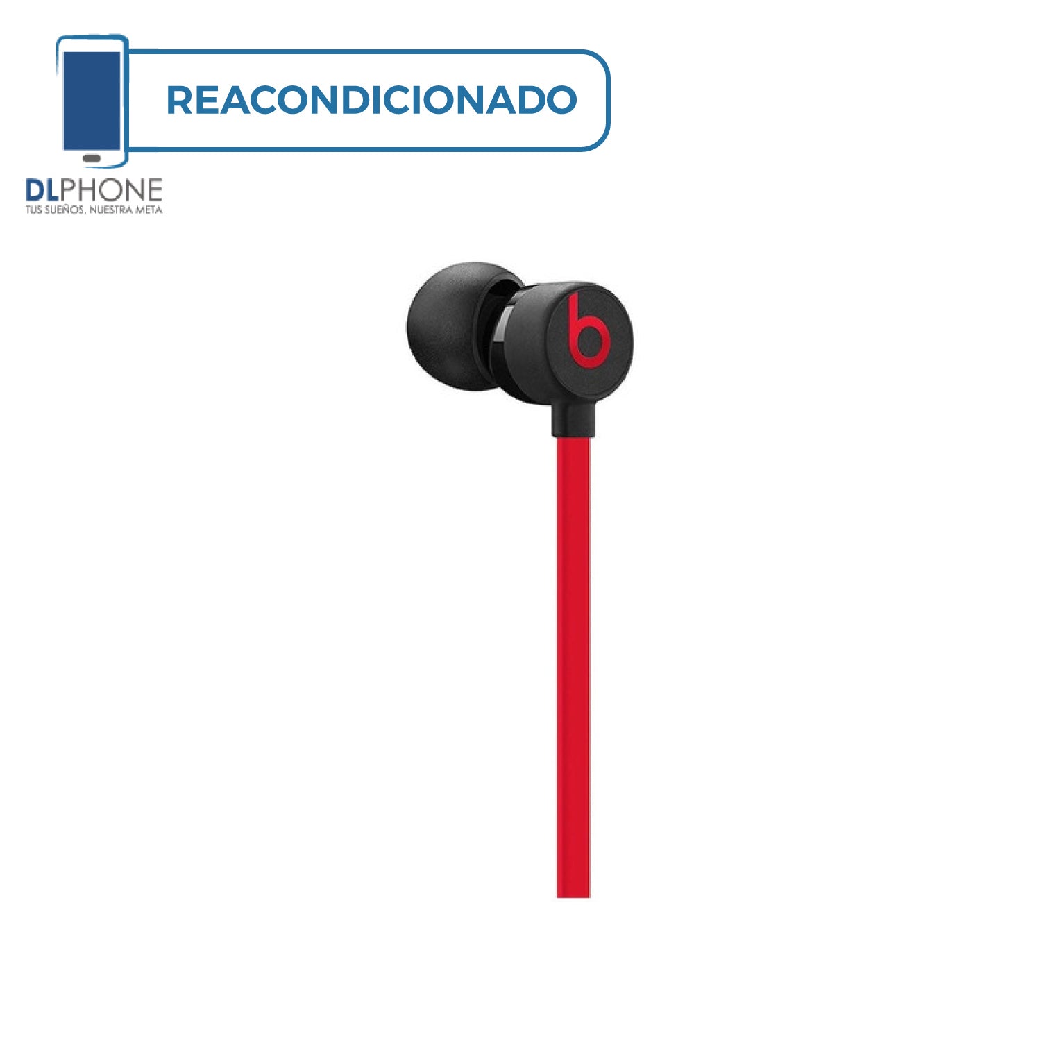 Beats UrBeats3 Negro/Rojo Reacondicionado