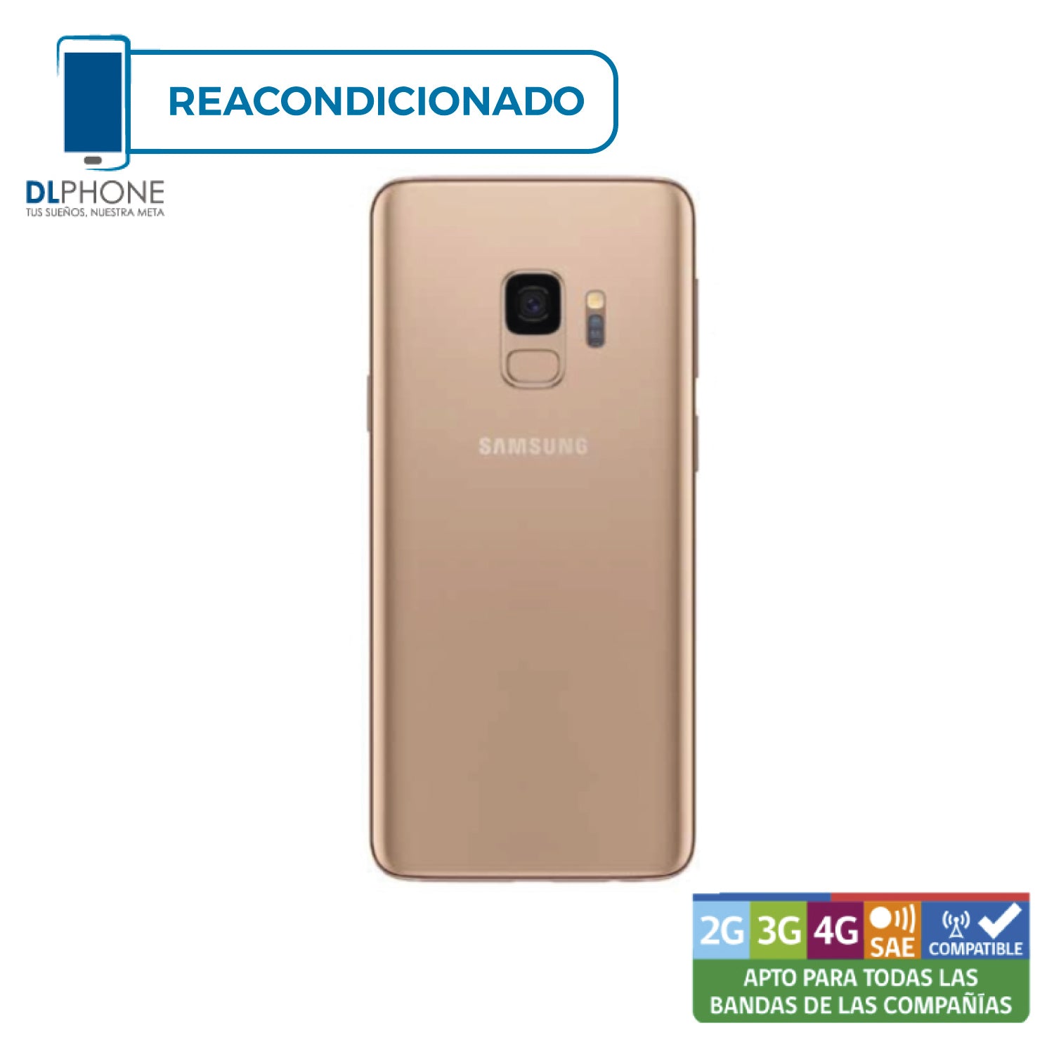 Samsung Galaxy S9 256GB Dorado Reacondicionado