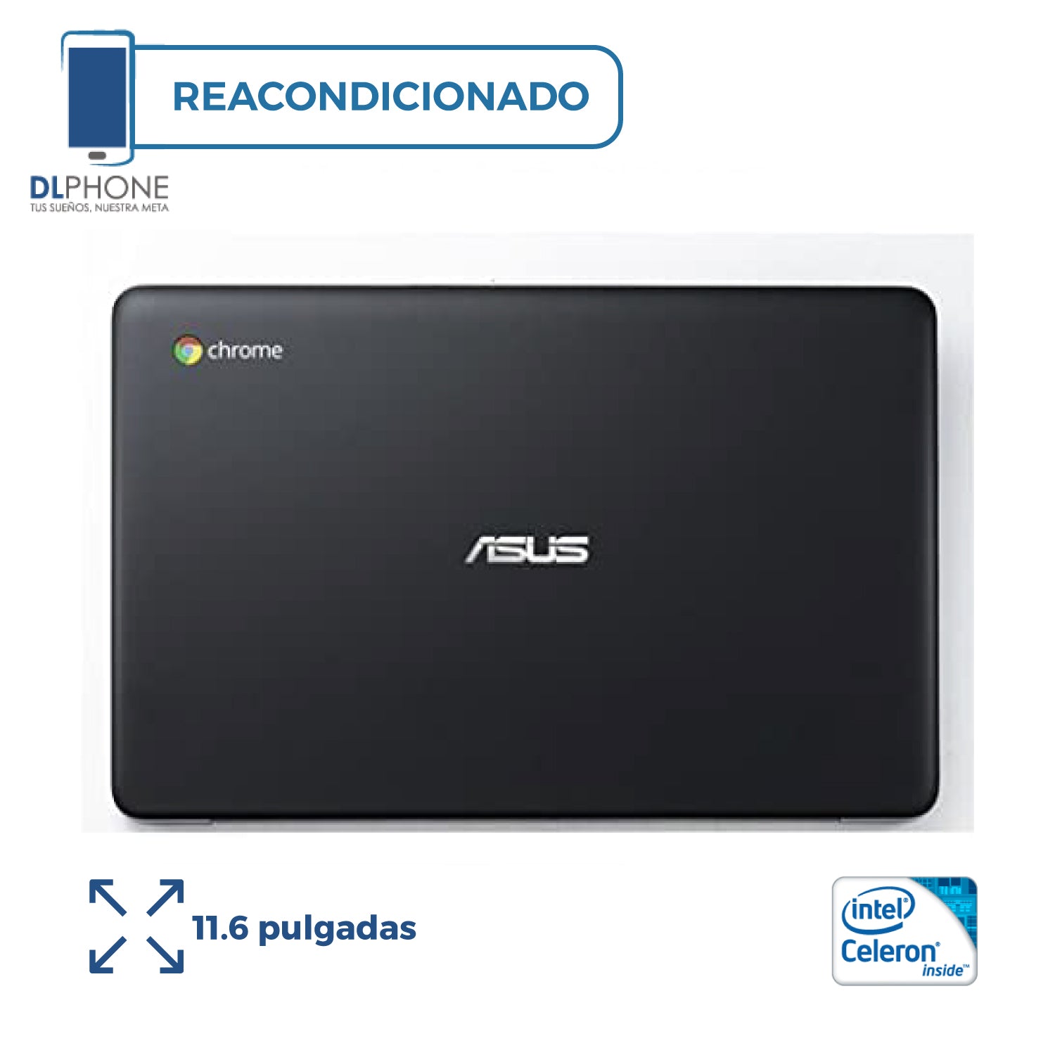 Asus Chromebook C200 Negro Reacondicionado