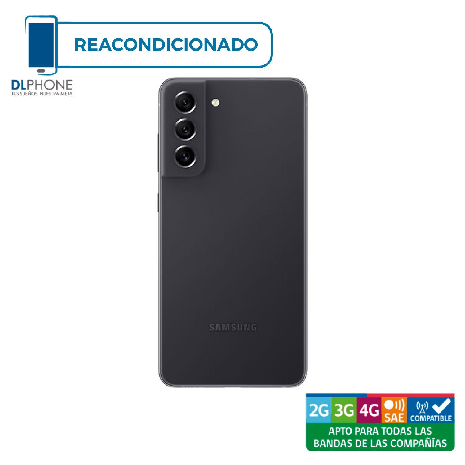 Samsung Galaxy S21 Fe 128GB Gris Reacondicionado