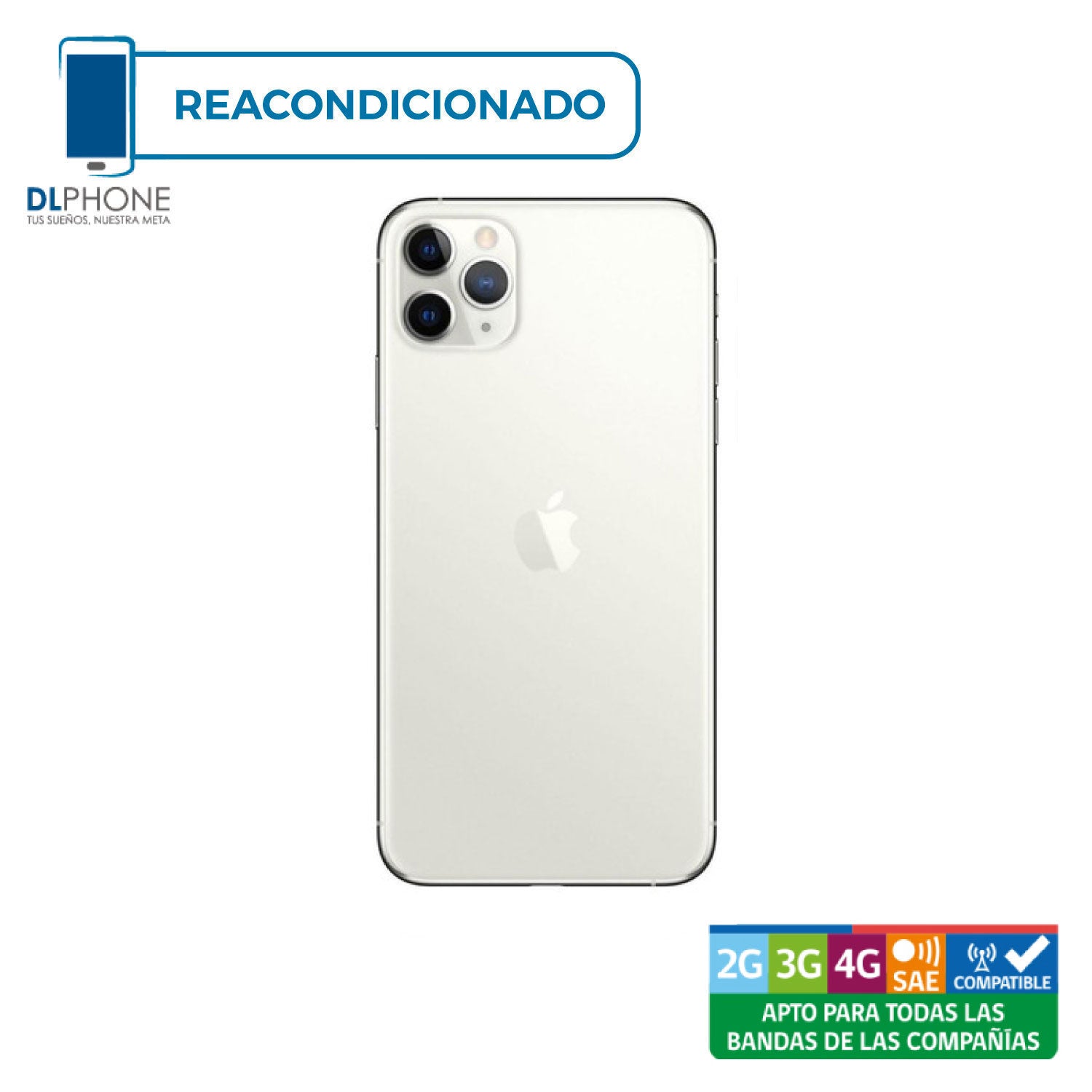 iPhone 11 Pro Max 256GB Plata Reacondicionado