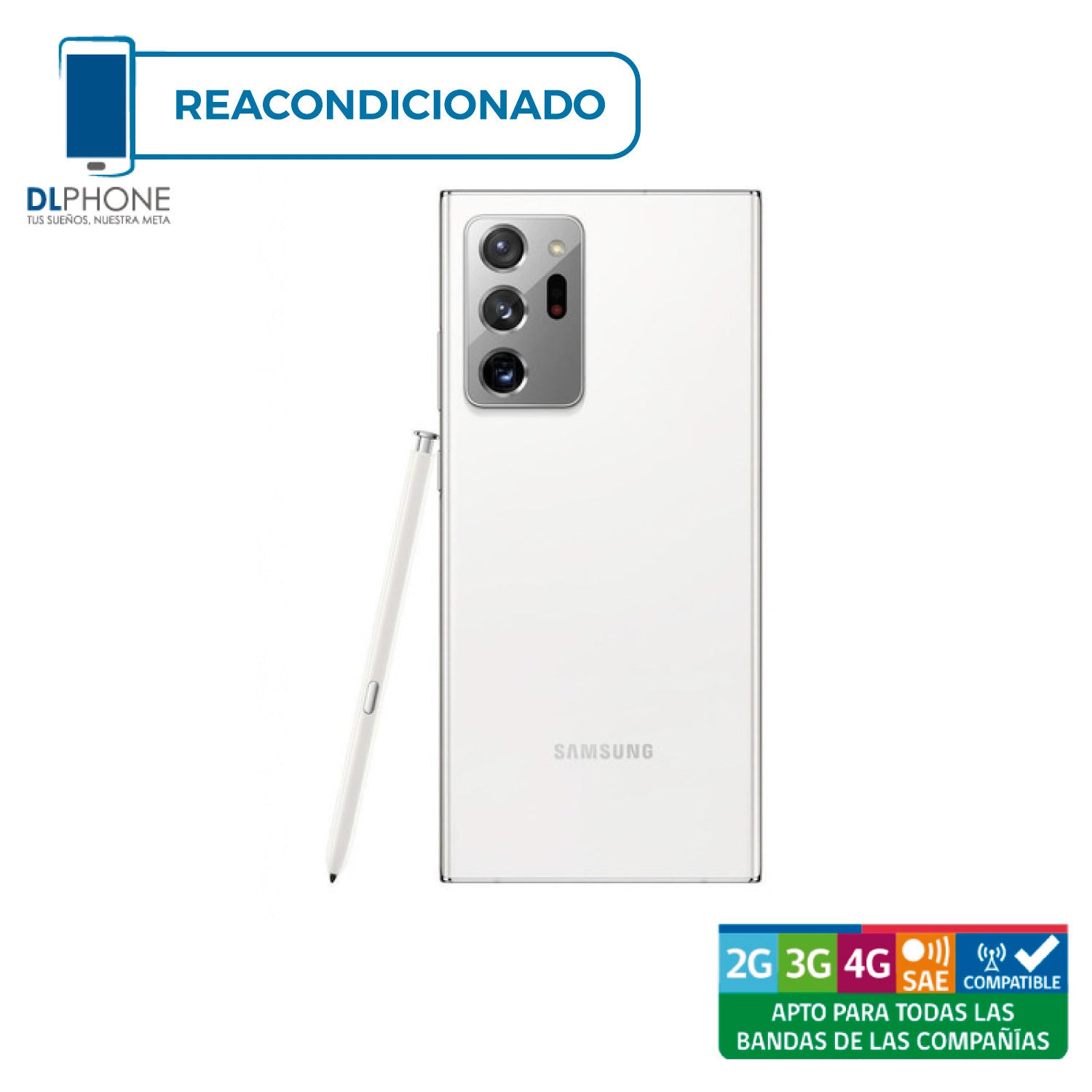 Samsung Galaxy Note 20 Ultra 256GB Blanco Reacondicionado