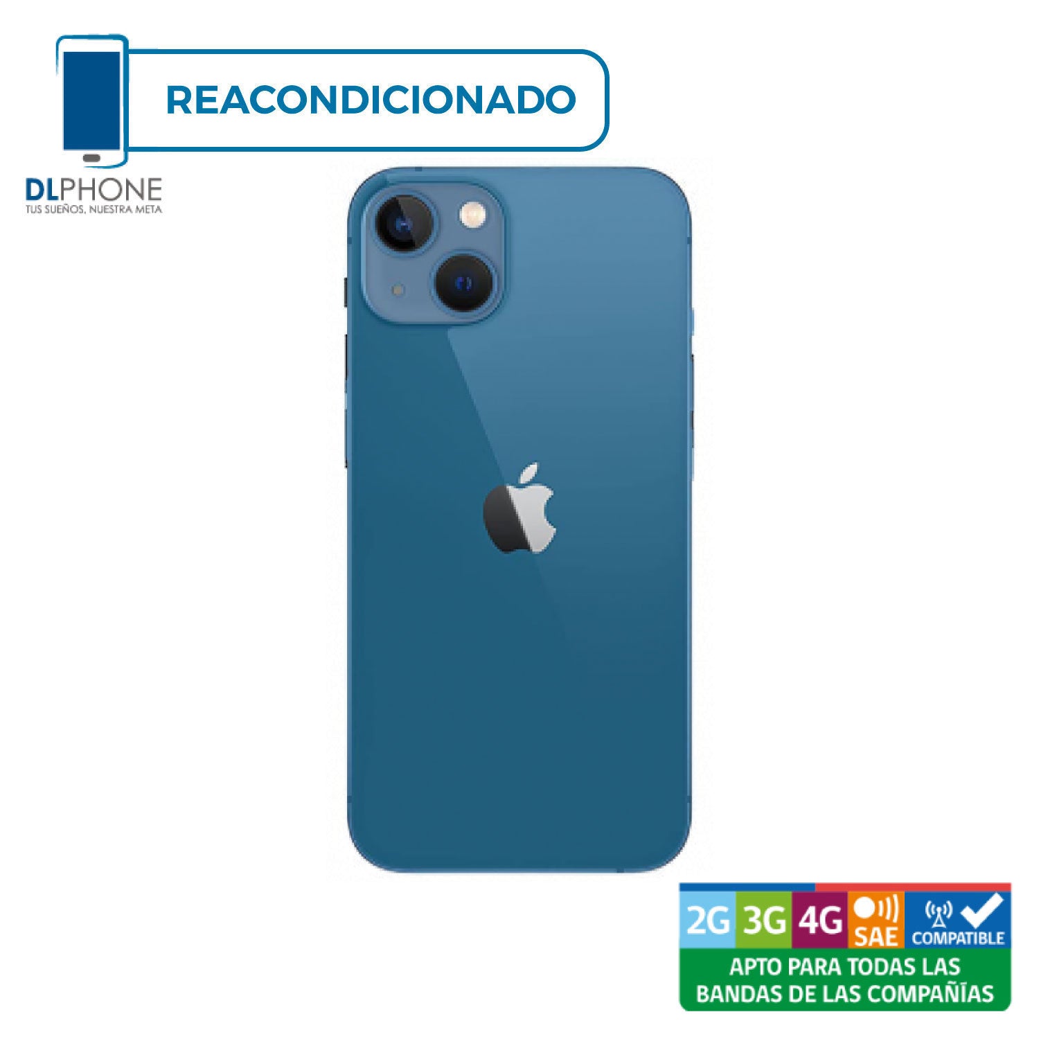 iPhone 13 Mini 512GB Azul Reacondicionado