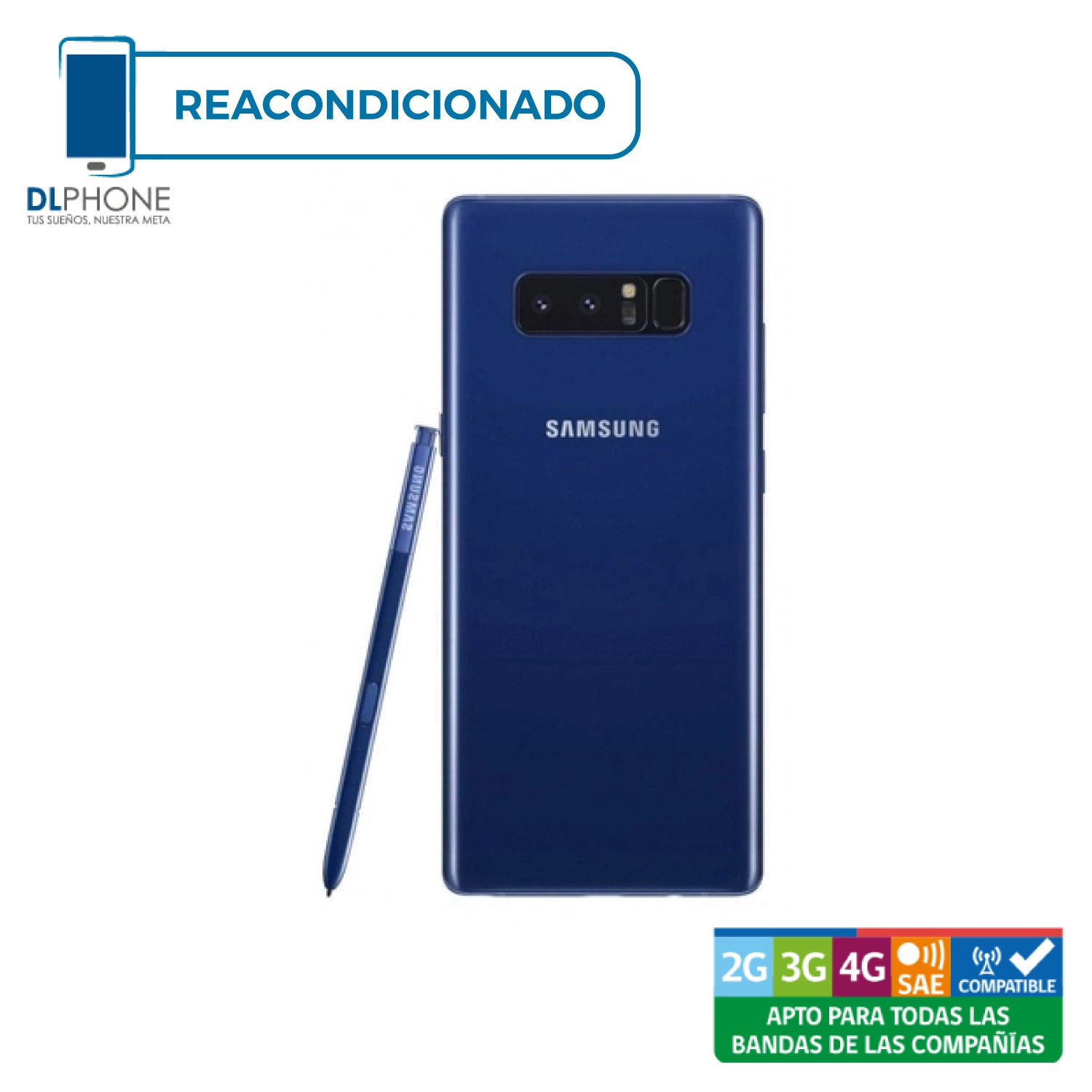 Samsung Galaxy Note 8 64GB Azul Reacondicionado