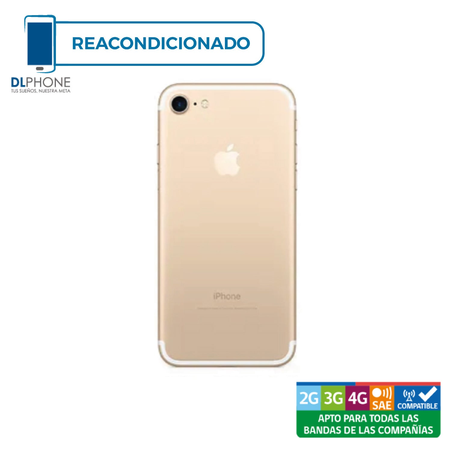 iPhone 7 32GB Dorado Reacondicionado