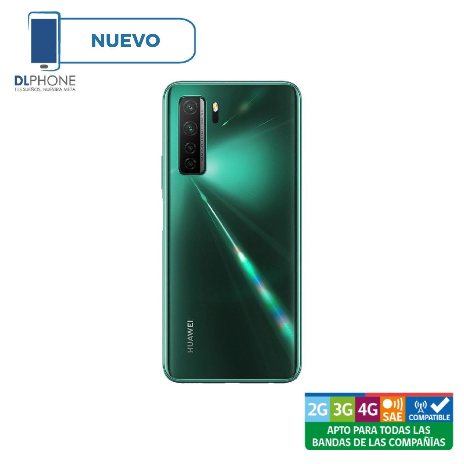 Huawei Nova 7 Se 128GB Verde Reacondicionado