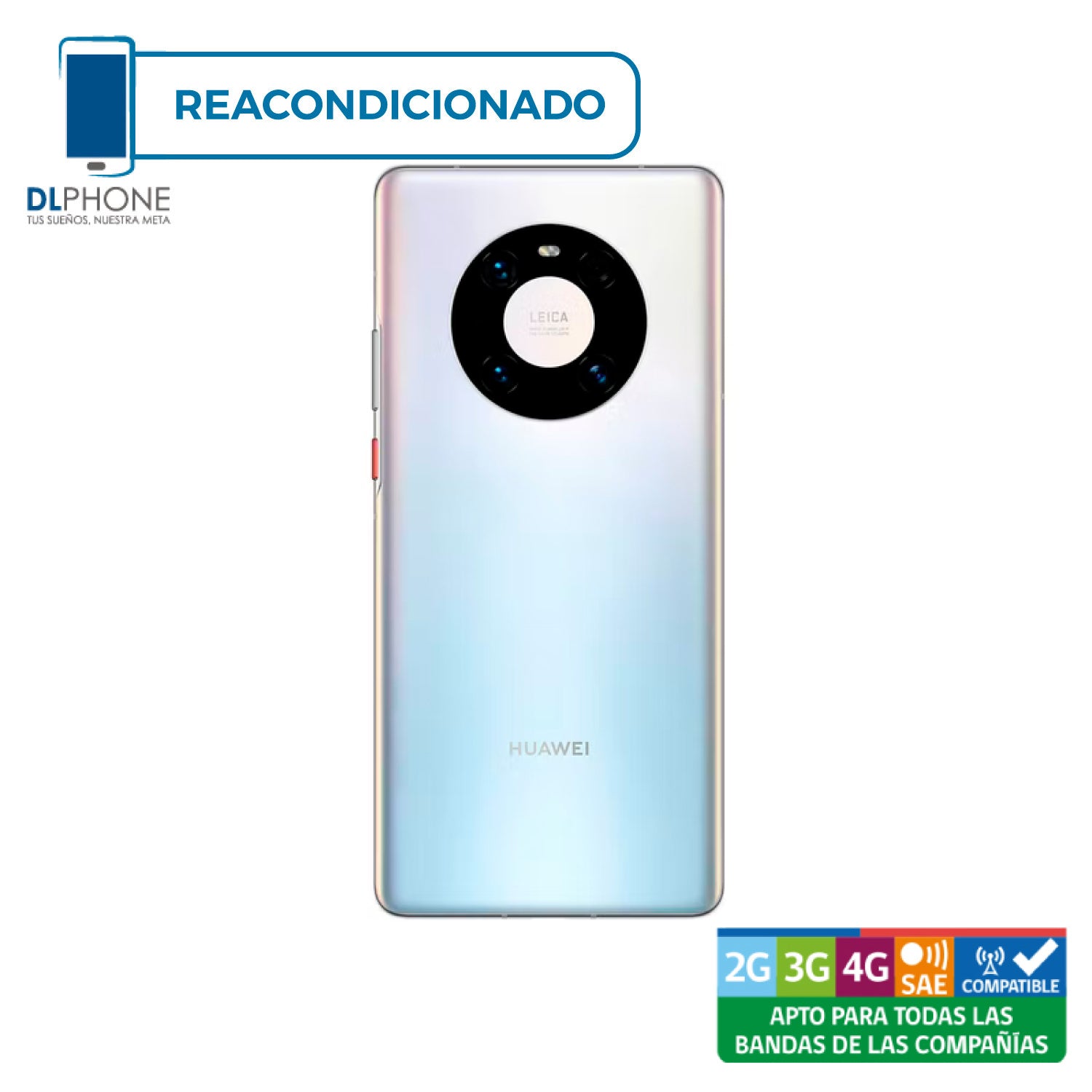 Huawei Mate 40 Pro 128GB Plata Reacondicionado