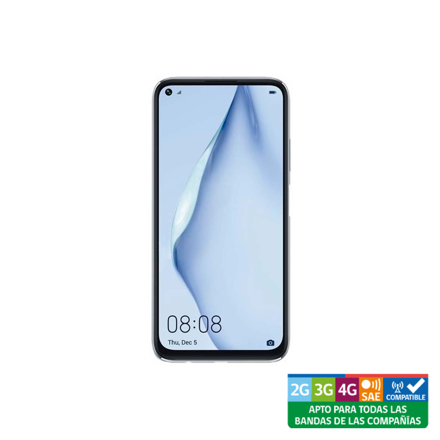 Huawei P40 Lite 128GB Plata Reacondicionado