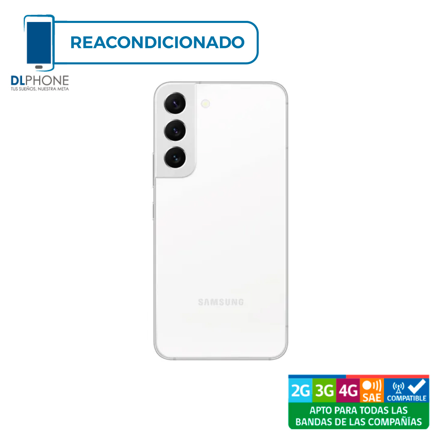 Samsung Galaxy S22 128GB Blanco Reacondicionado