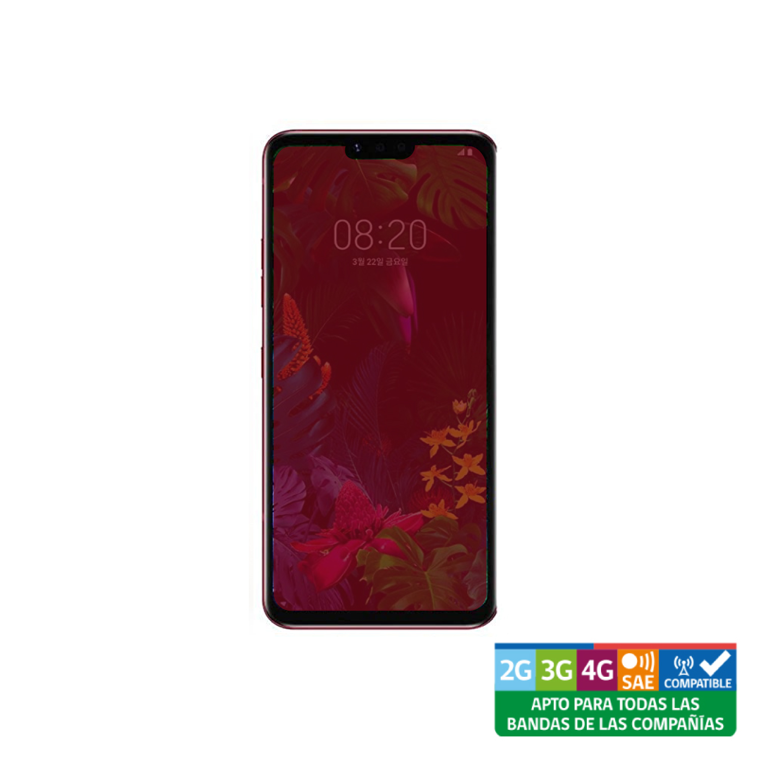 LG G8 ThinQ 128GB Rojo Reacondicionado