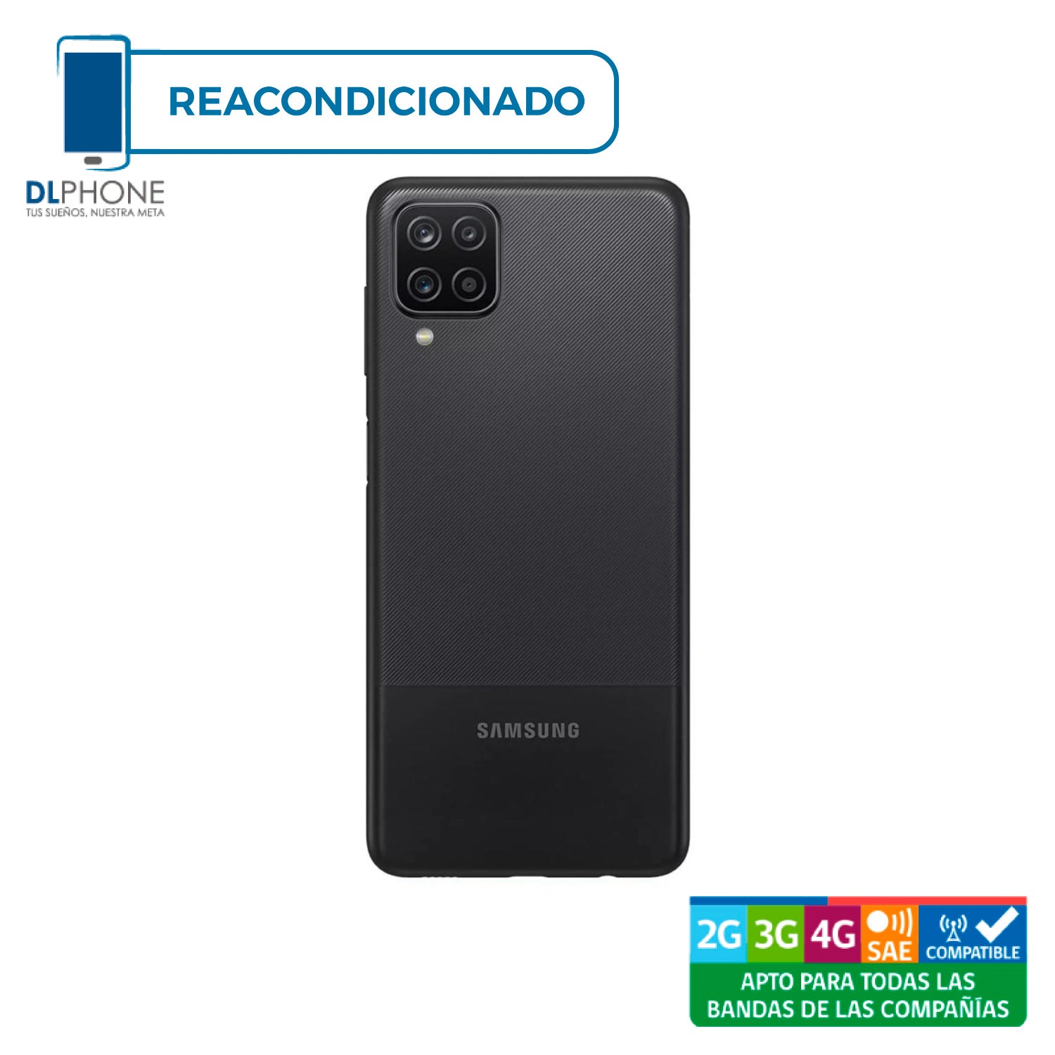 Samsung Galaxy A12 Nacho 128GB Negro Reacondicionado