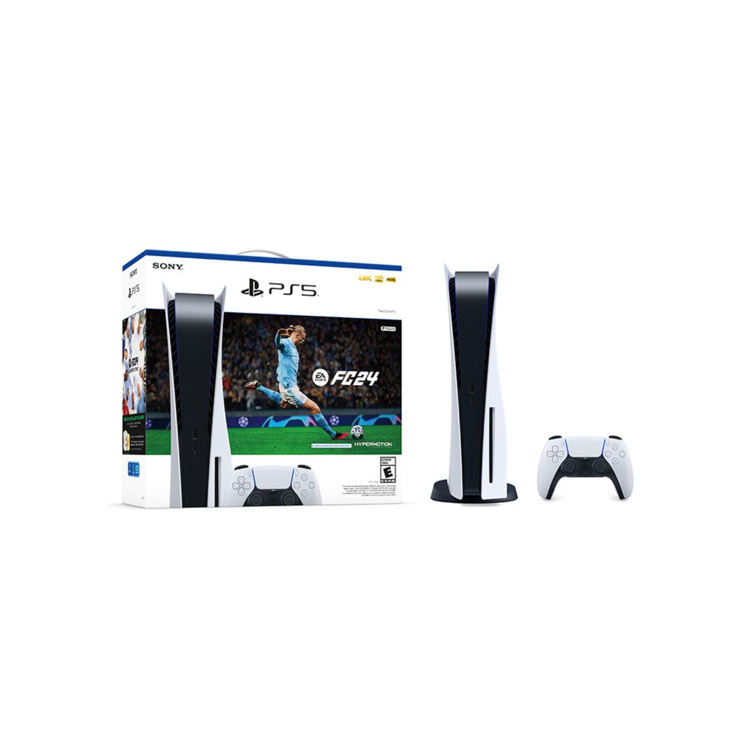 Sony PlayStation 5 + FC24 825GB Blanco OpenBox