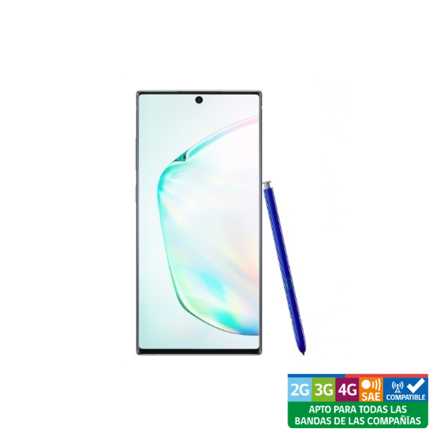 Samsung Galaxy NOTE 10 Plus 256GB Plata Reacondicionado