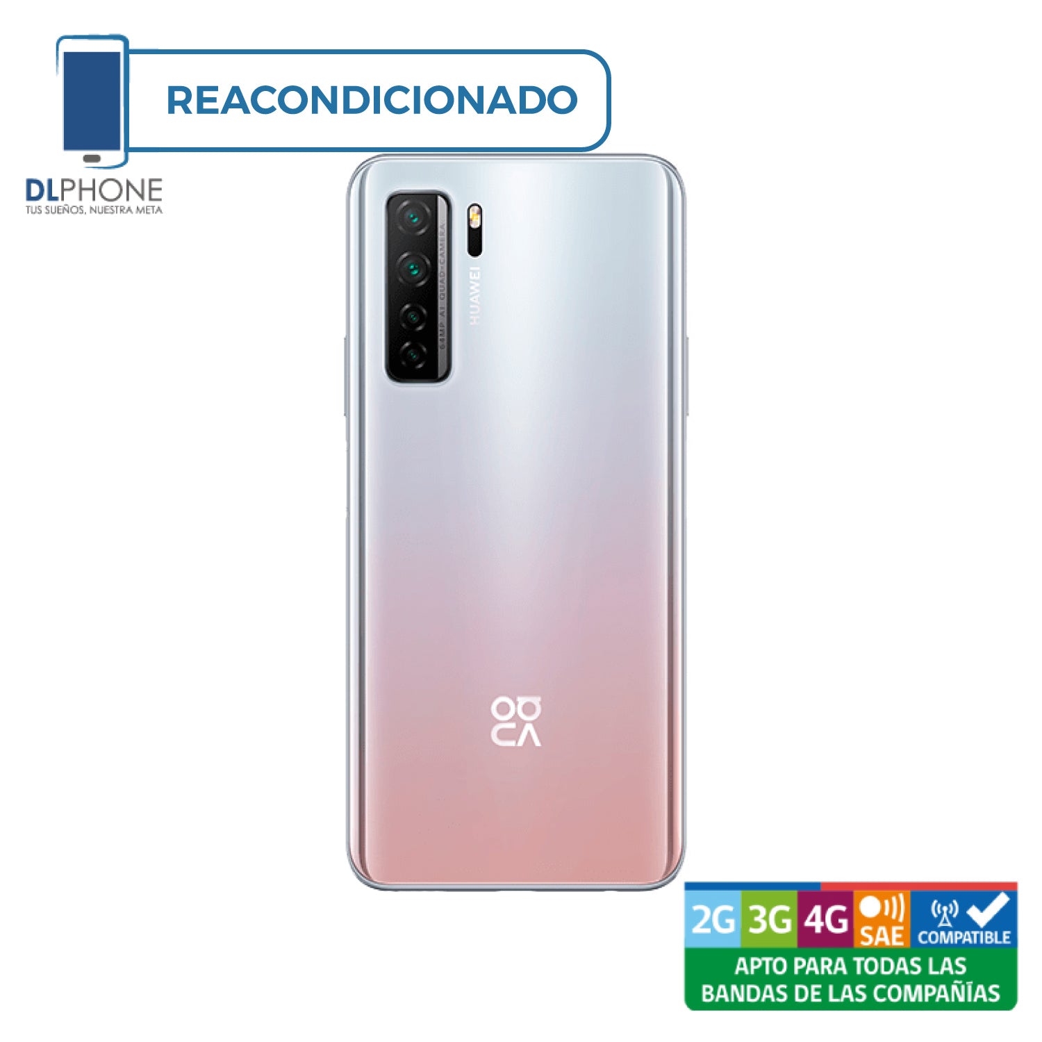 Huawei Nova 7 Se 128GB Plata Reacondicionado