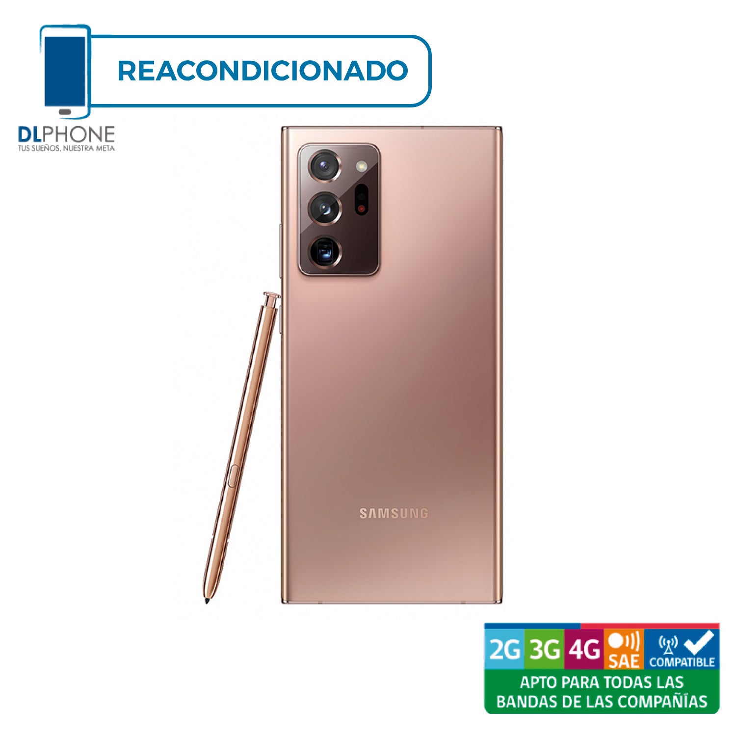 Samsung Galaxy Note 20 Ultra 512GB Dorado Reacondicionado