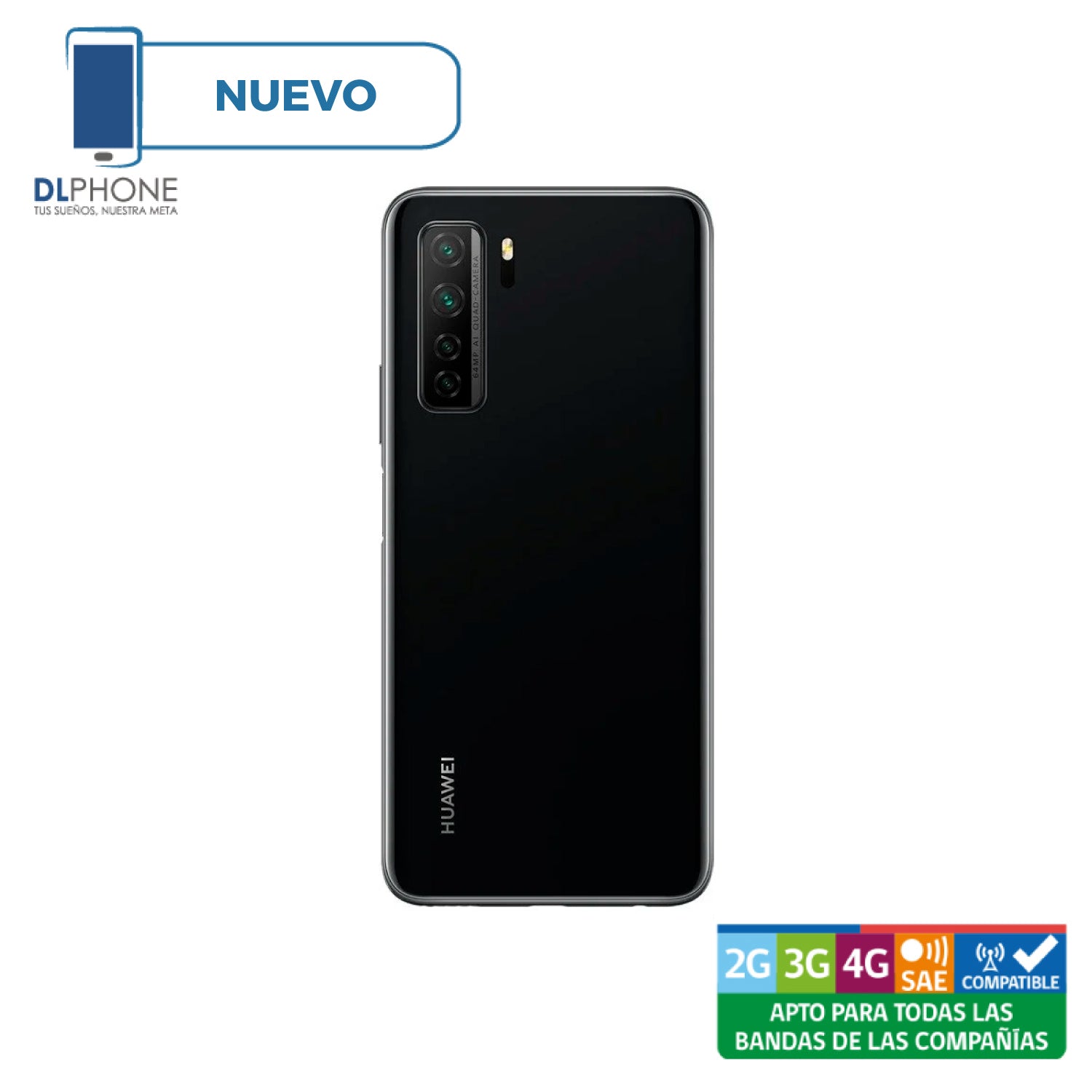 Huawei Nova 7 Se 128GB Negro Reacondicionado