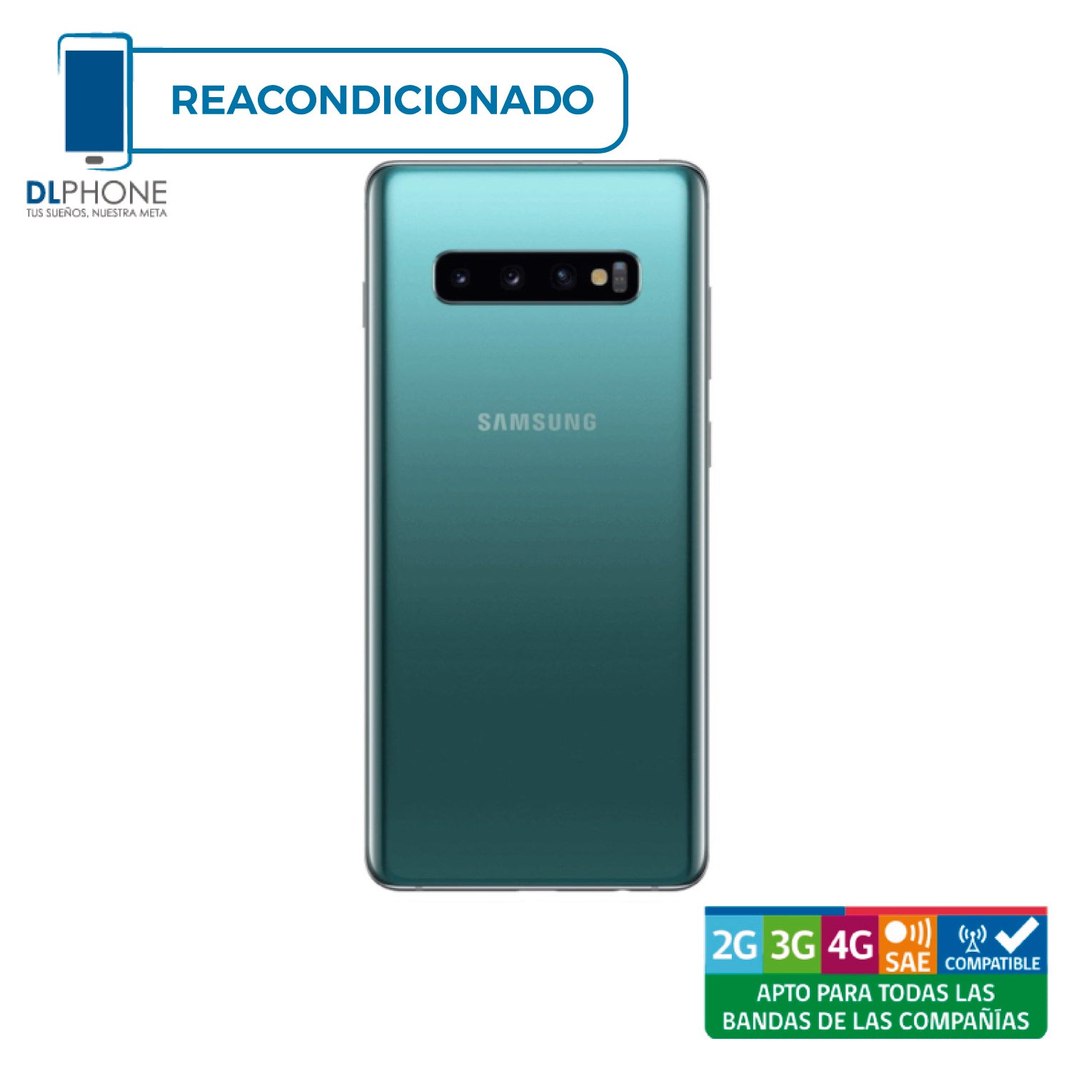 Samsung Galaxy S10 512GB Verde Reacondicionado