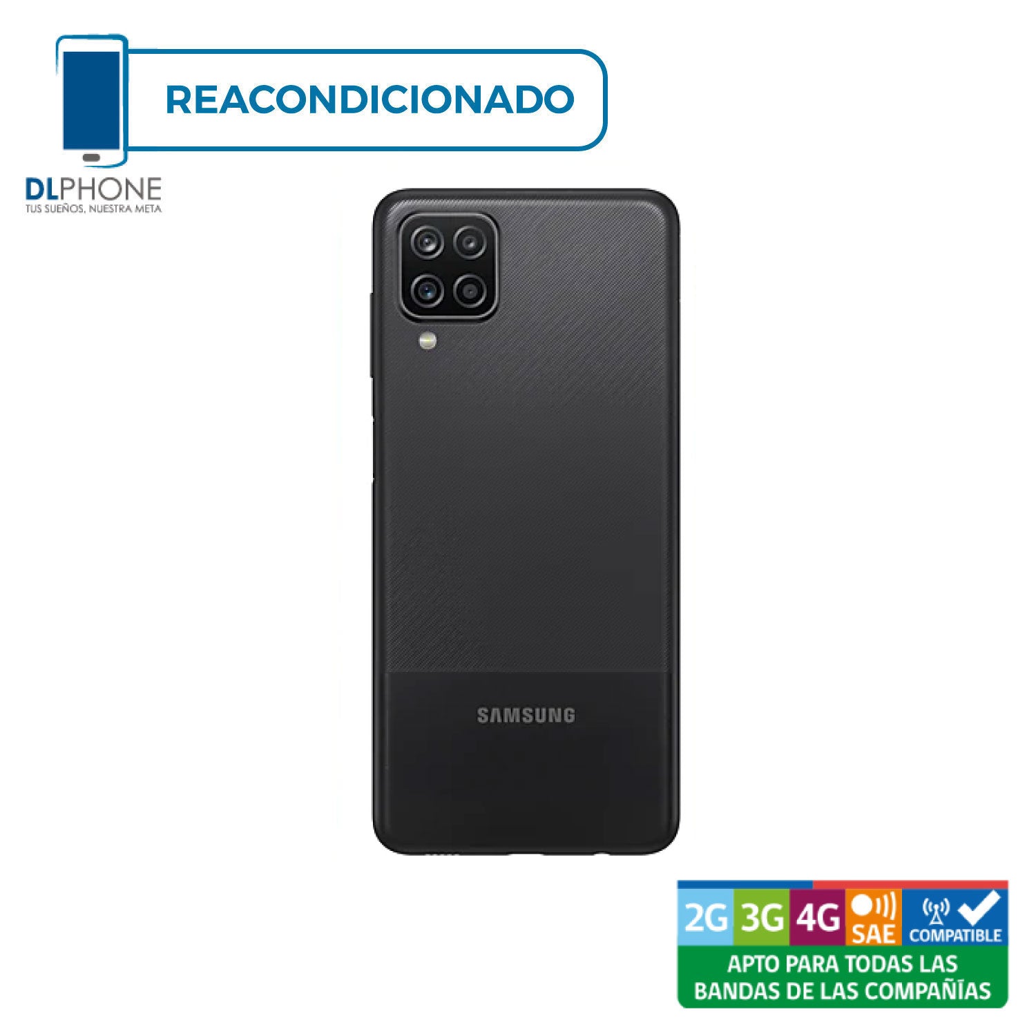 Samsung Galaxy A12 128GB Negro Reacondicionado